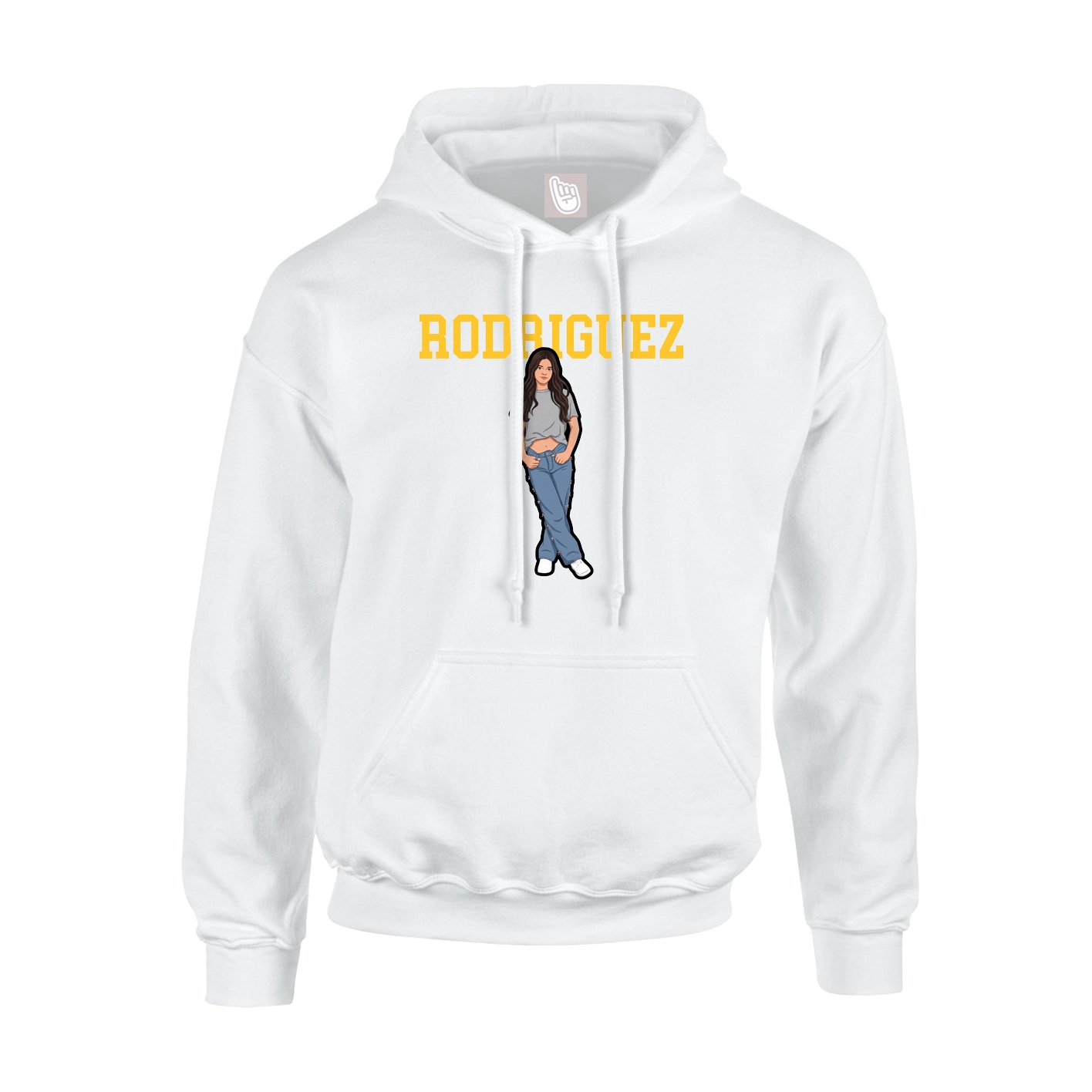 Youth Hoodie — Shirsey in White