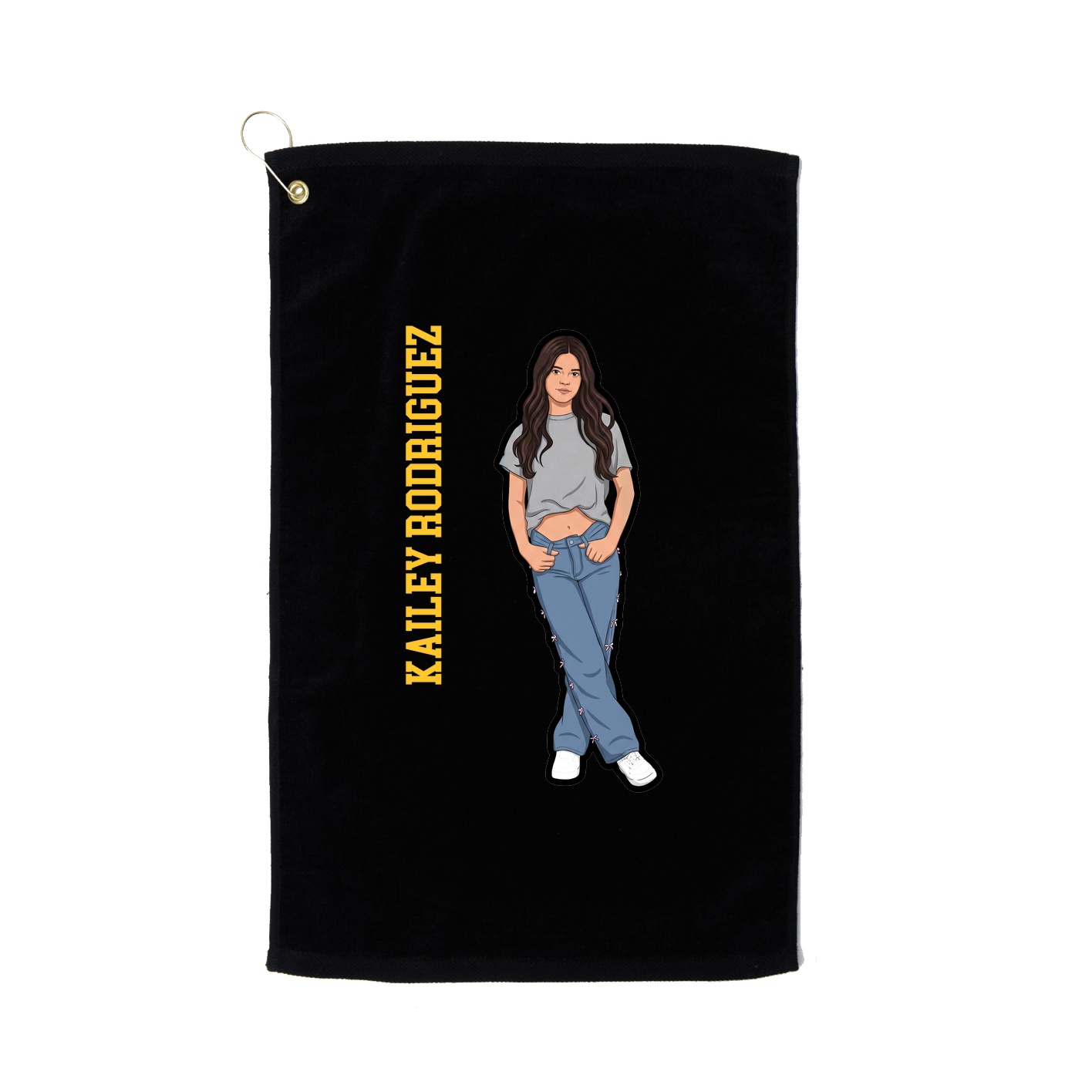 Terry Velour Golf Towel
