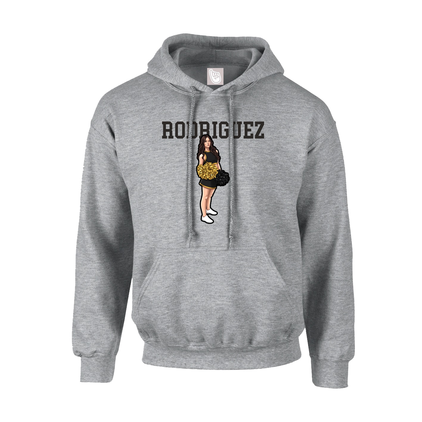 Hoodie — Shirsey in Grey