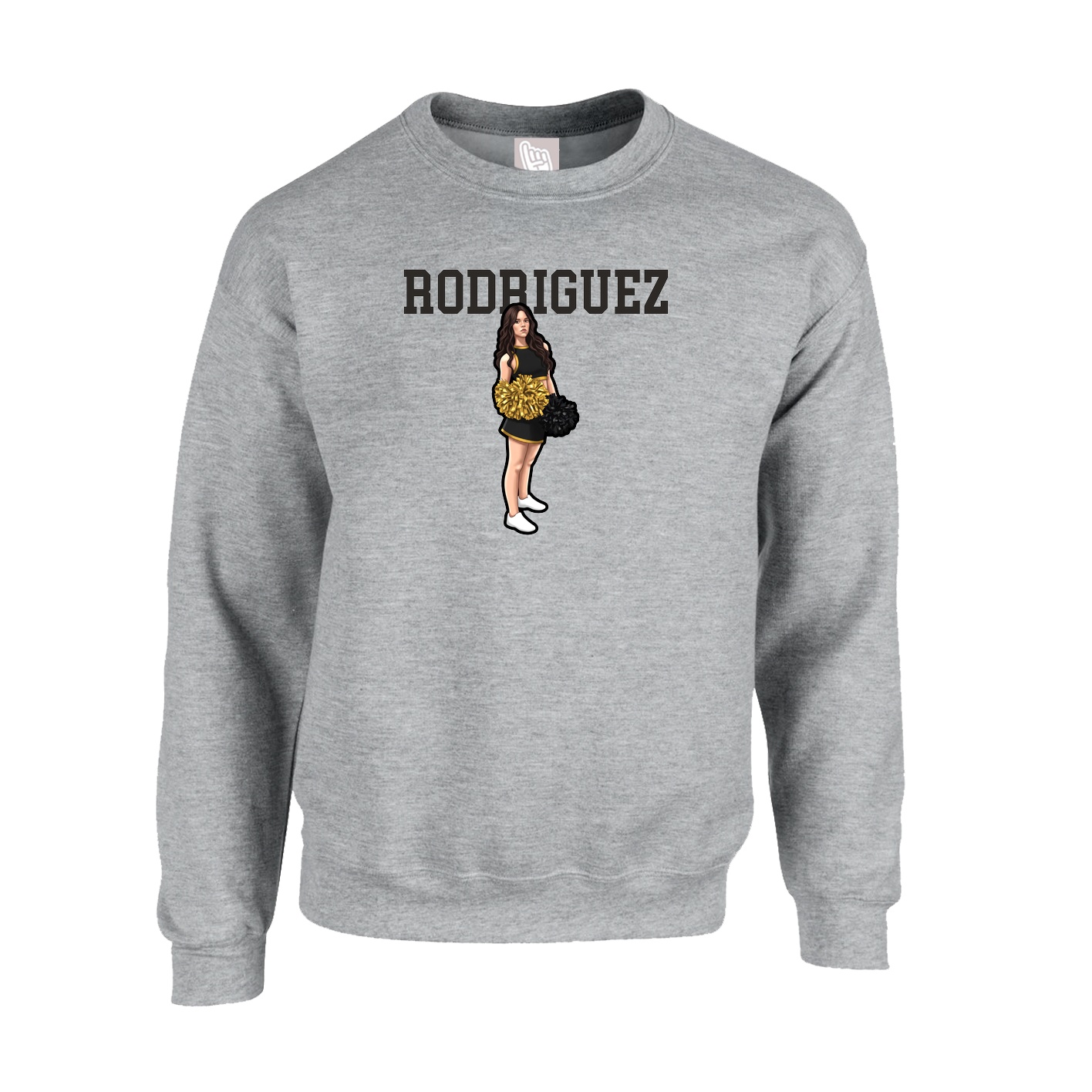 Fleece Crew — Shirsey in Grey
