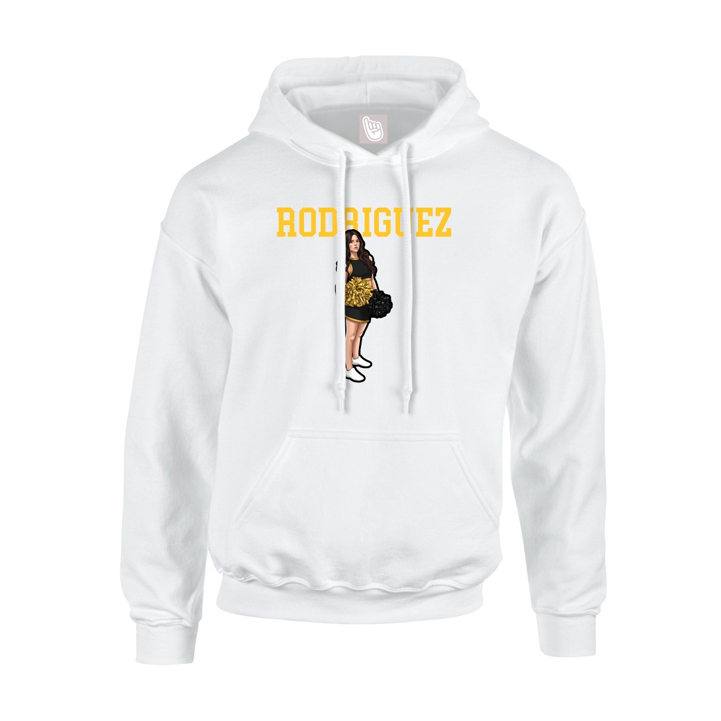 Youth Hoodie — Shirsey in White