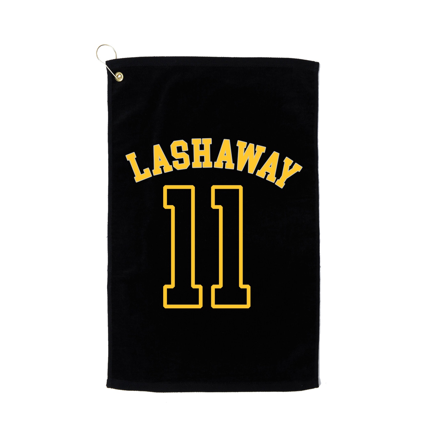 Golf Towel — Shirsey Arch in Black