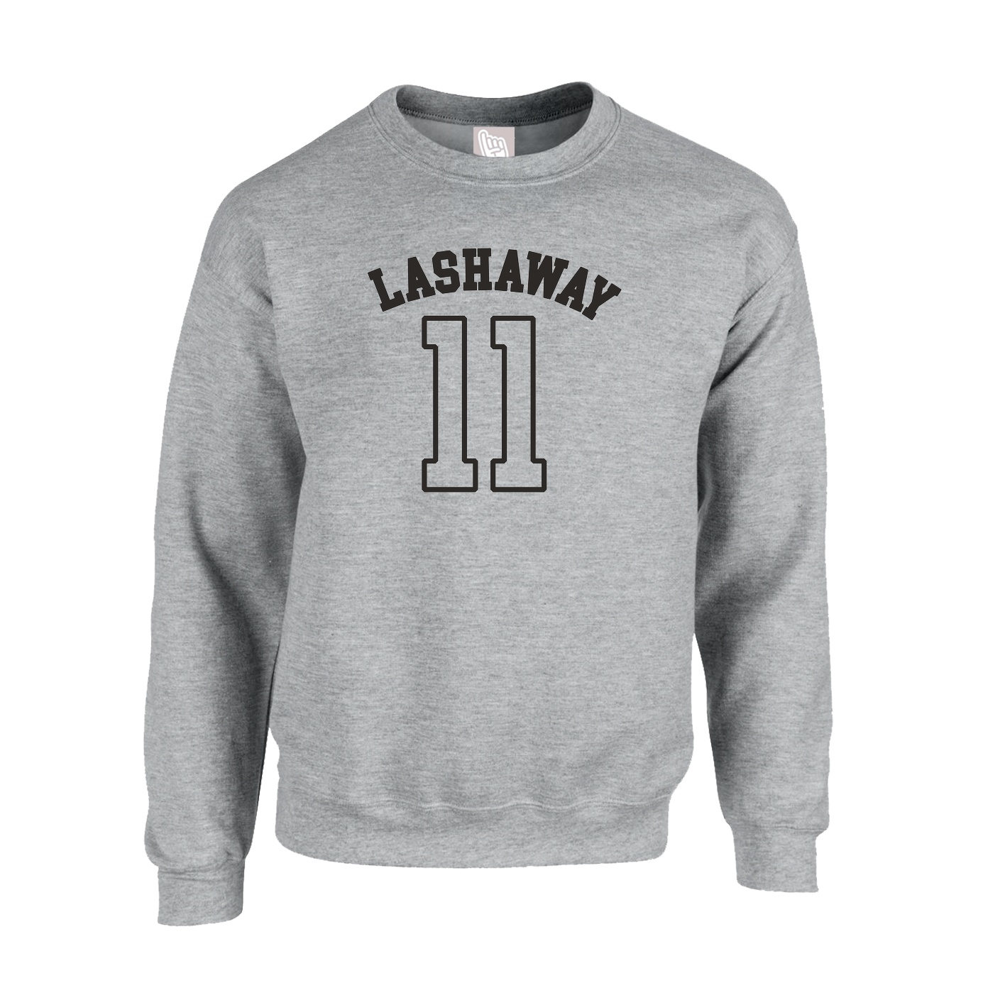 Fleece Crew — Shirsey Arch in Grey