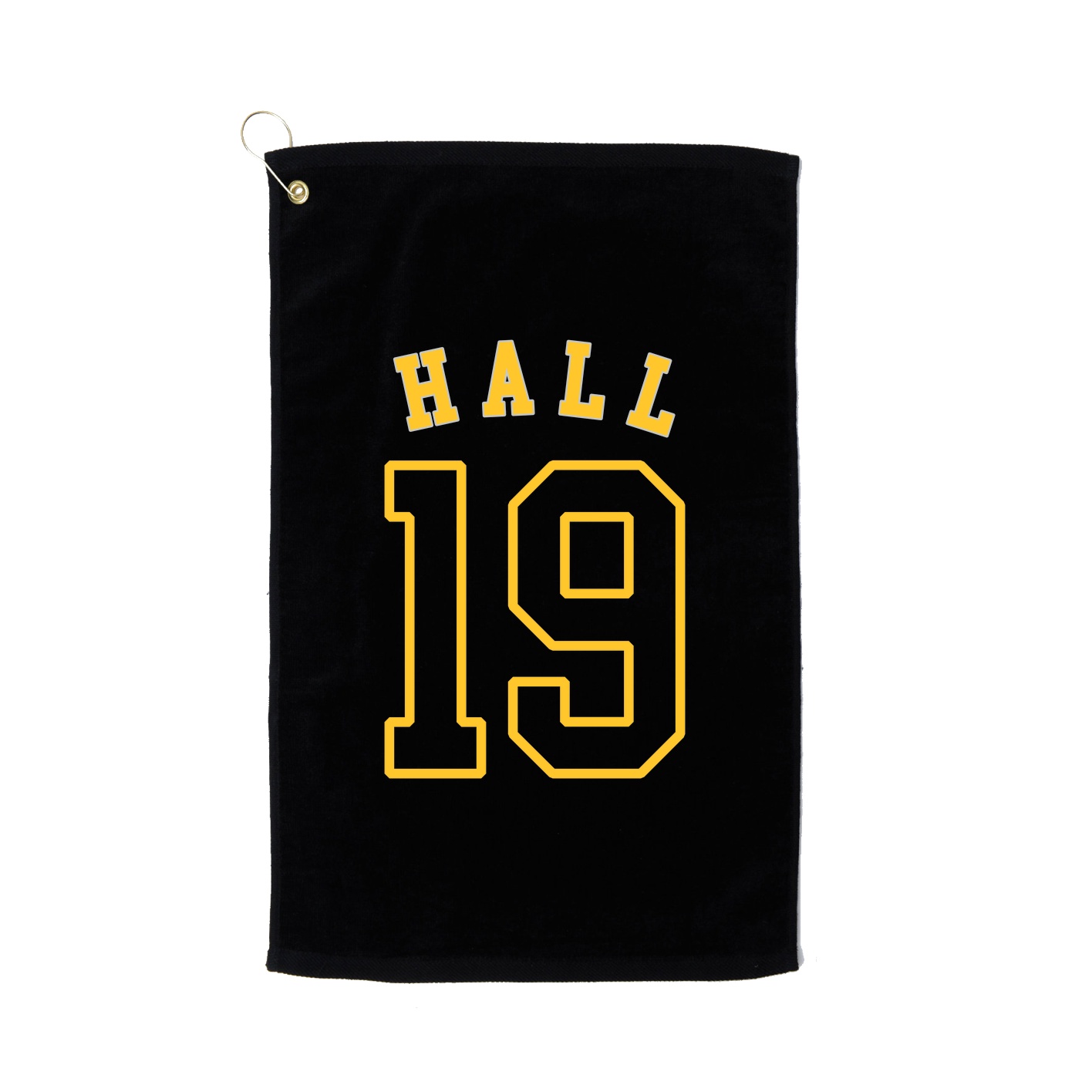 Golf Towel — Shirsey Arch in Black