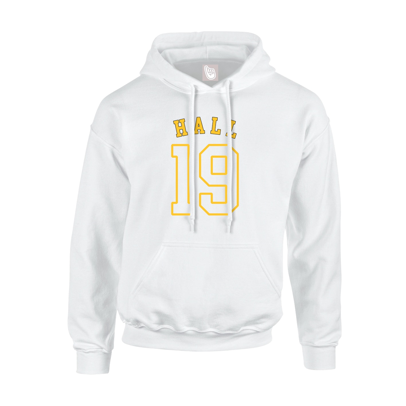 Hoodie — Shirsey Arch in White