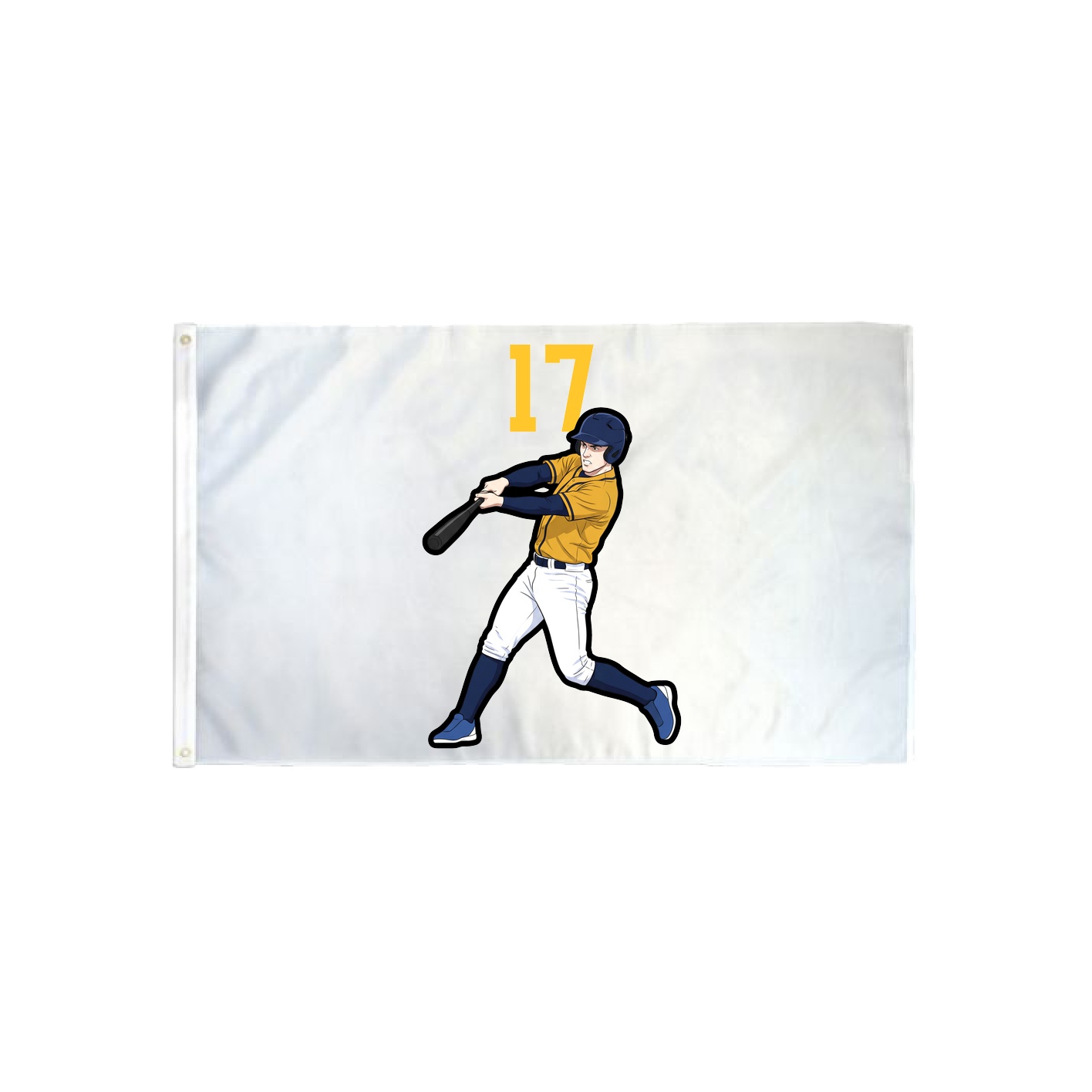 3x5 Flag — Number Top in Classic