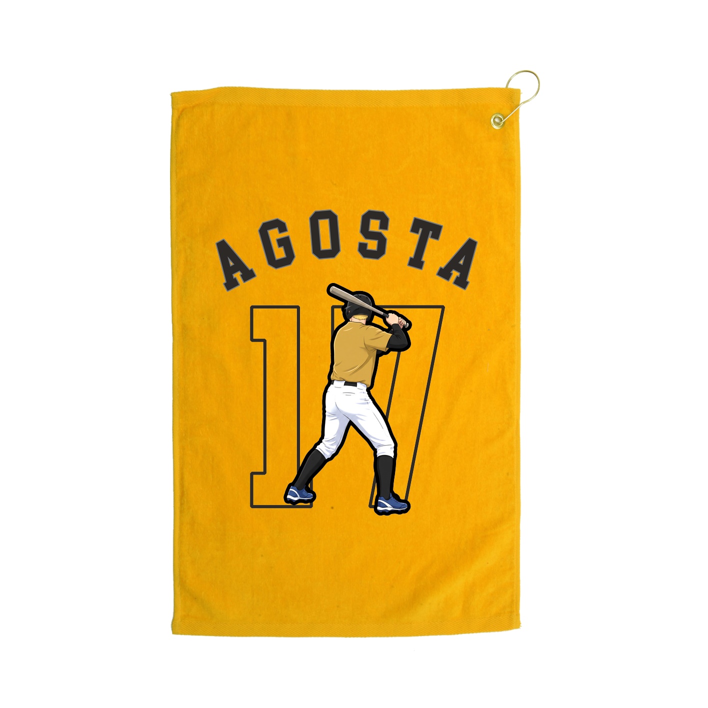 Golf Towel — Shirsey Arch in Gold