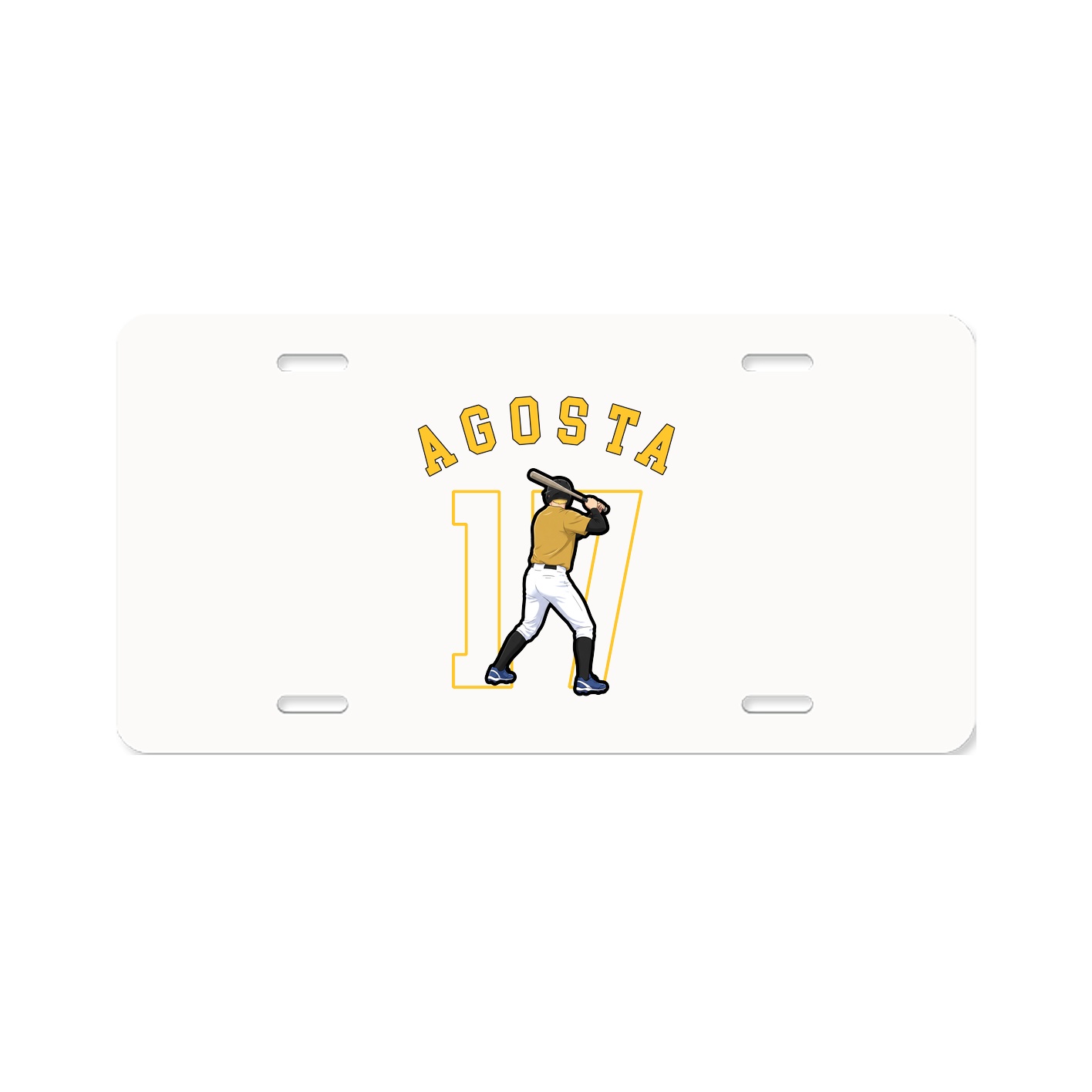 License Plate — Shirsey Arch in Classic