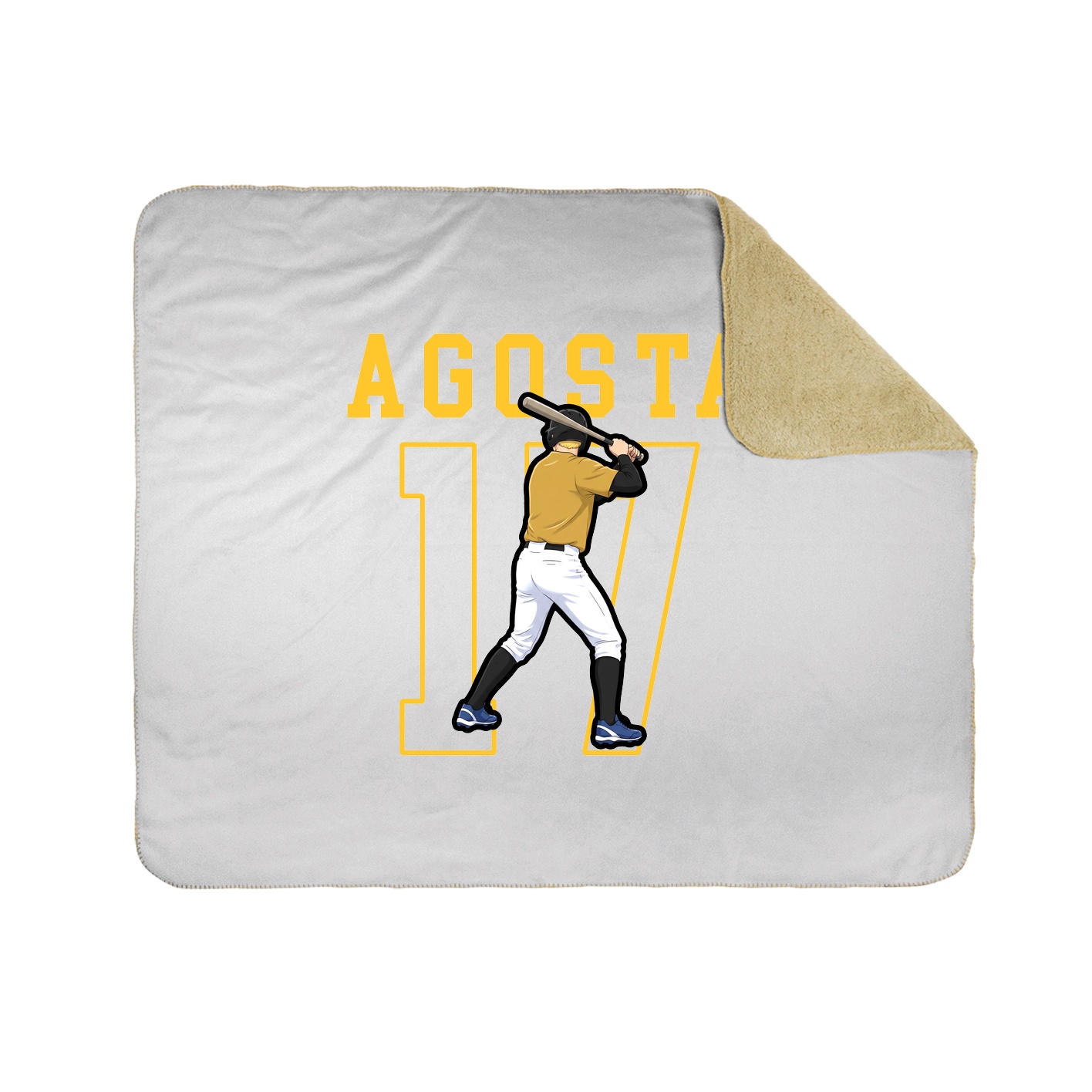 50x60 Sherpa Lined Throw Blanket