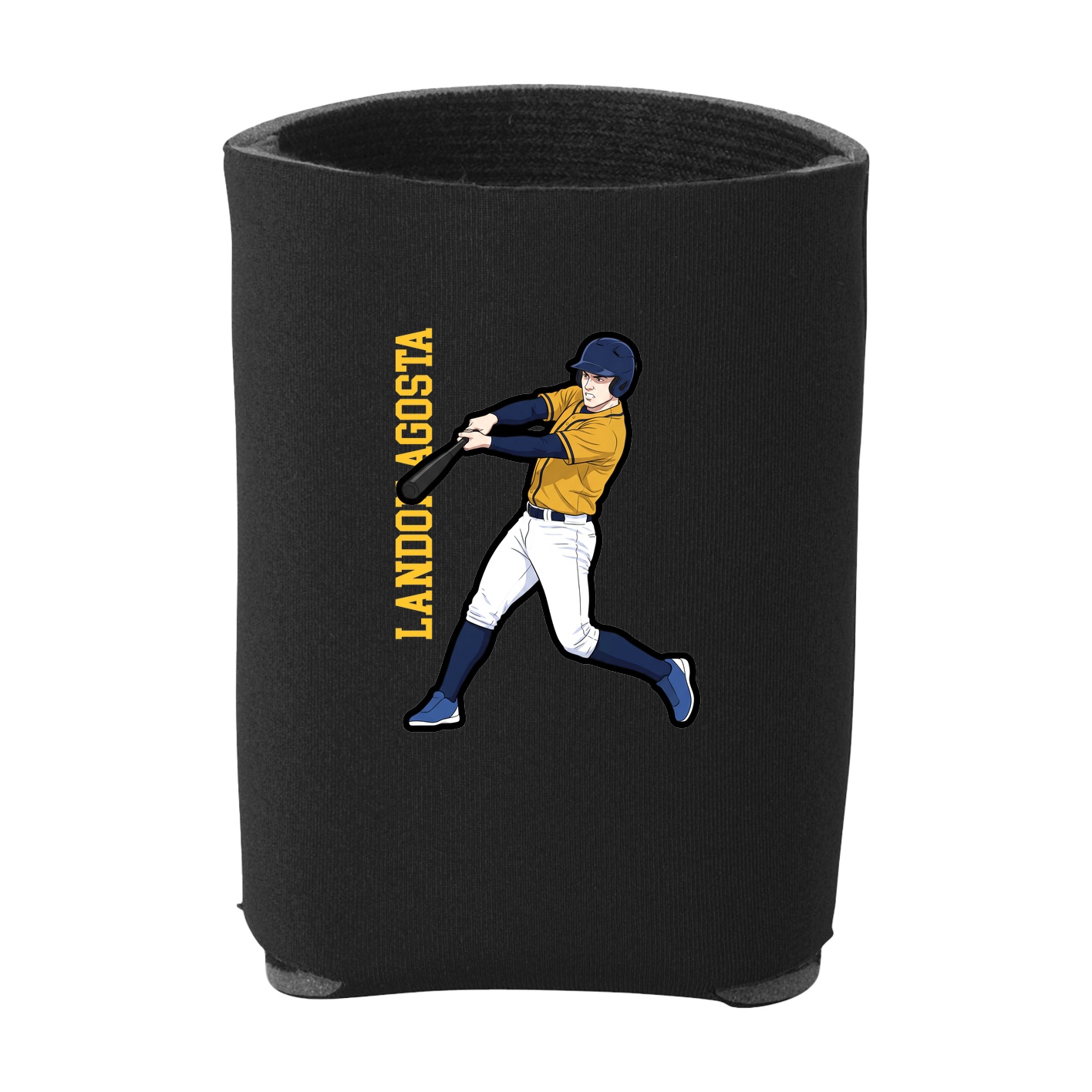 Can Holder — Name Vertical in Black