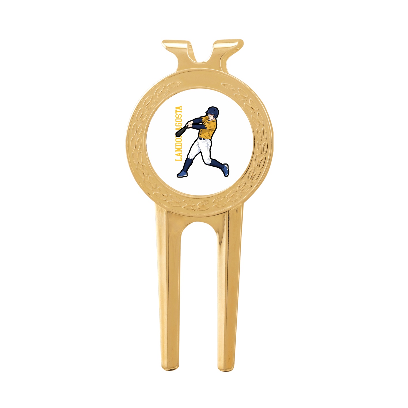 Divot Tool with Ball Marker — Name Vertical in Classic
