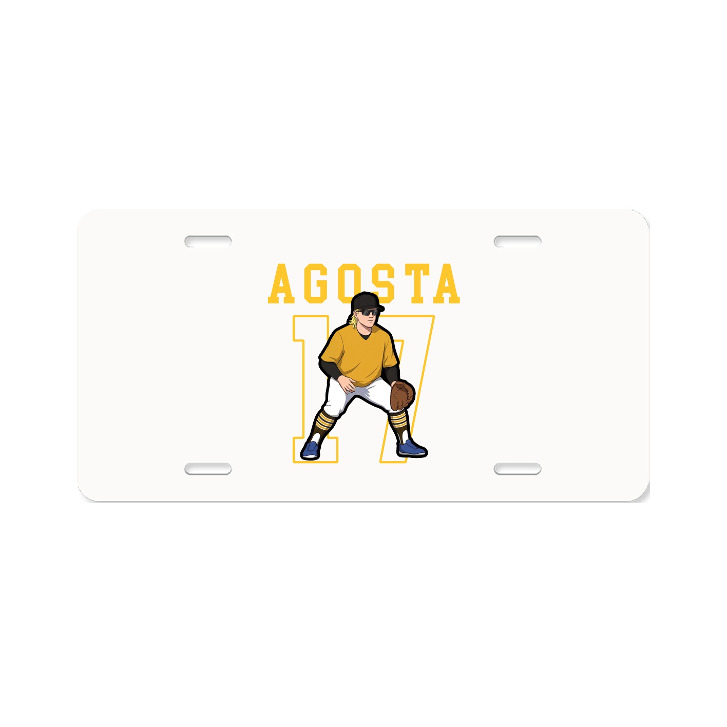 License Plate — Shirsey in Classic