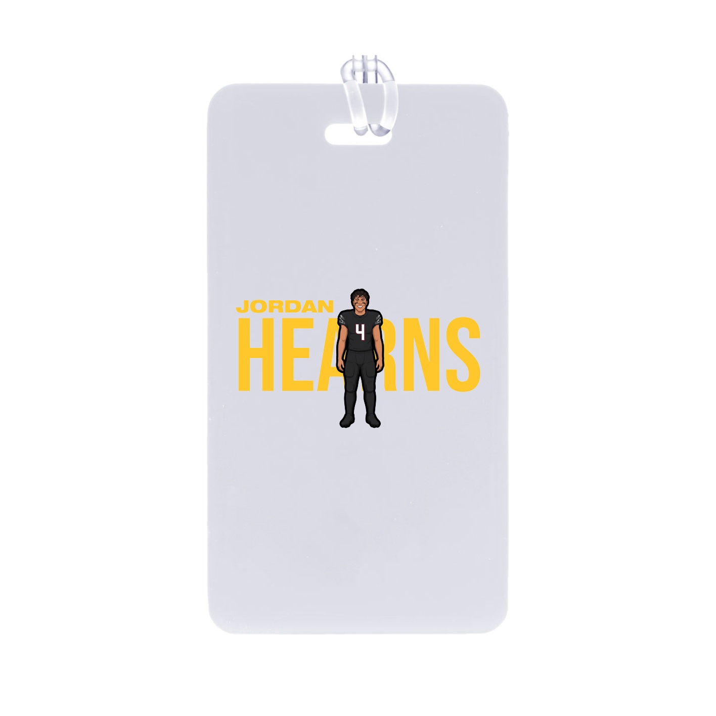 Bag Tag — Player Name in Classic