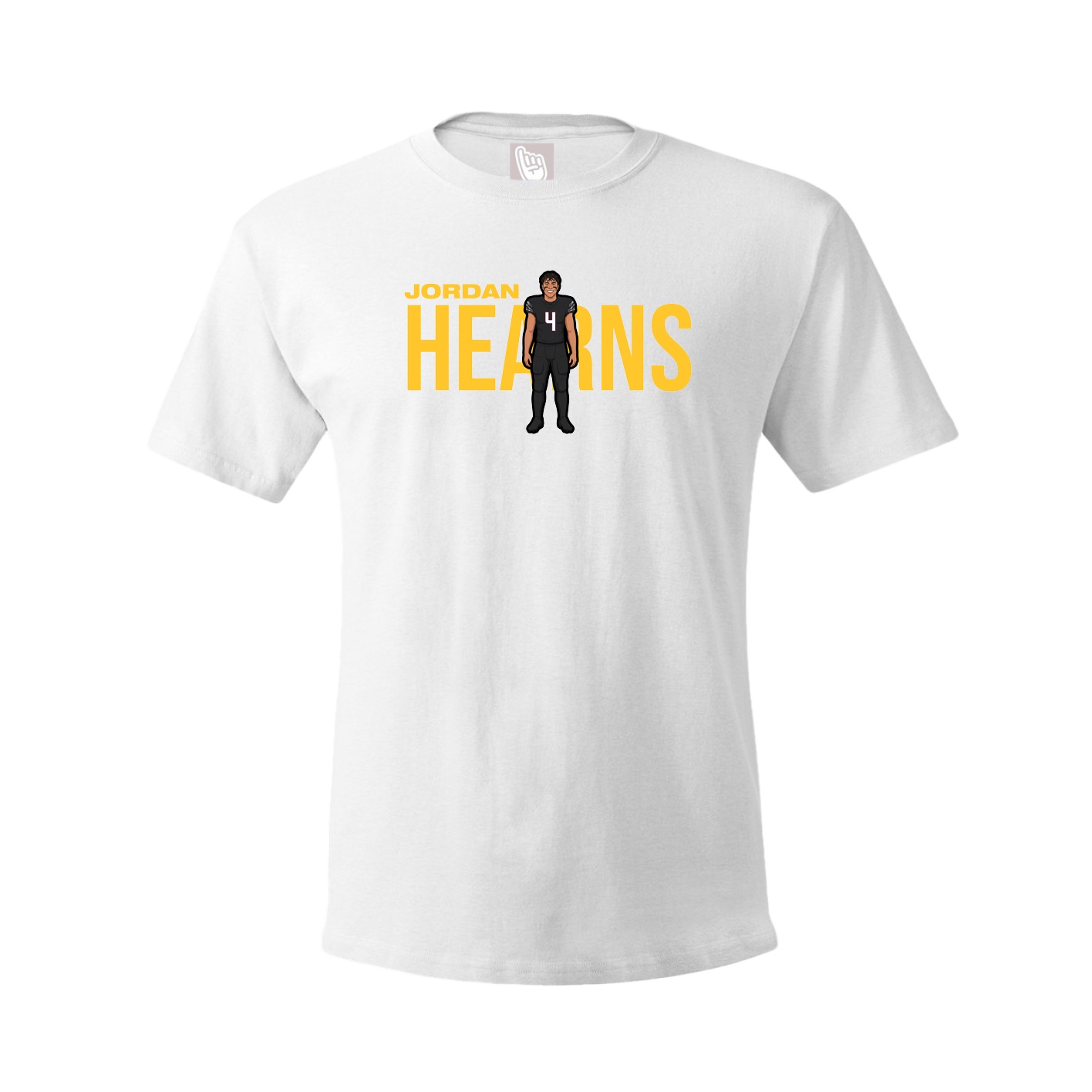 Youth Tee — Player Name in White