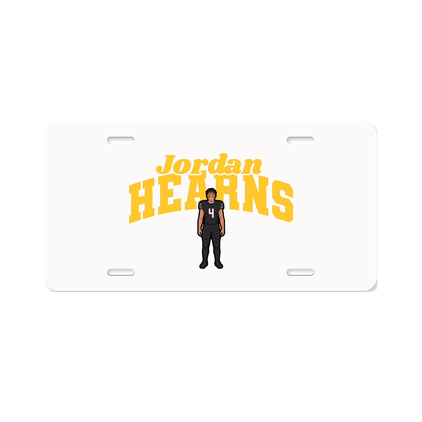 License Plate — Signature Arch in Classic