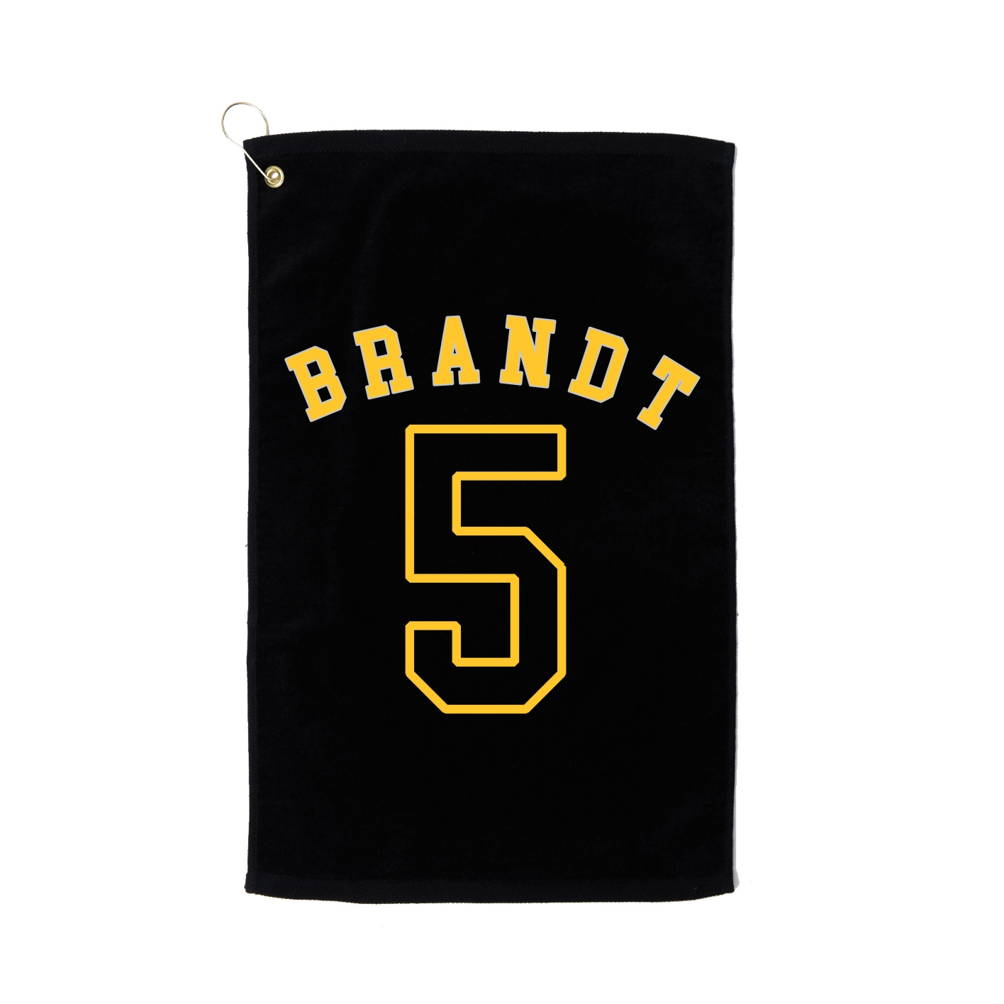 Golf Towel — Shirsey Arch in Black