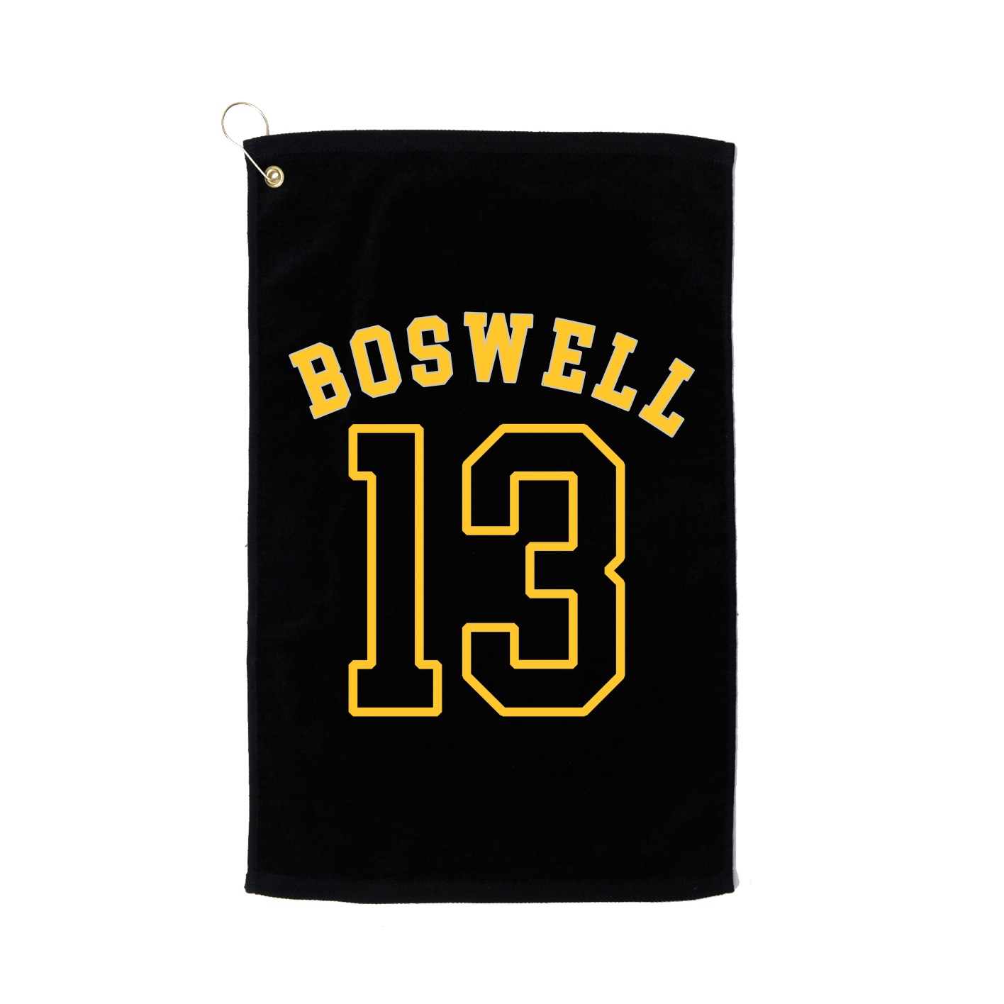 Golf Towel — Shirsey Arch in Black