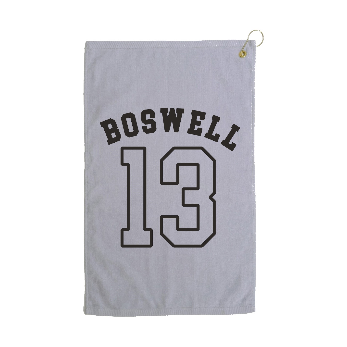 Golf Towel — Shirsey Arch in Grey