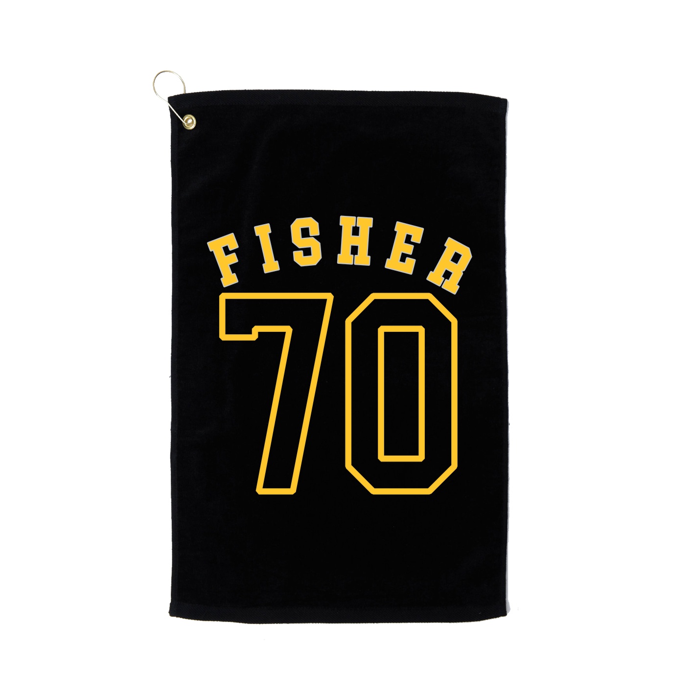 Golf Towel — Shirsey Arch in Black