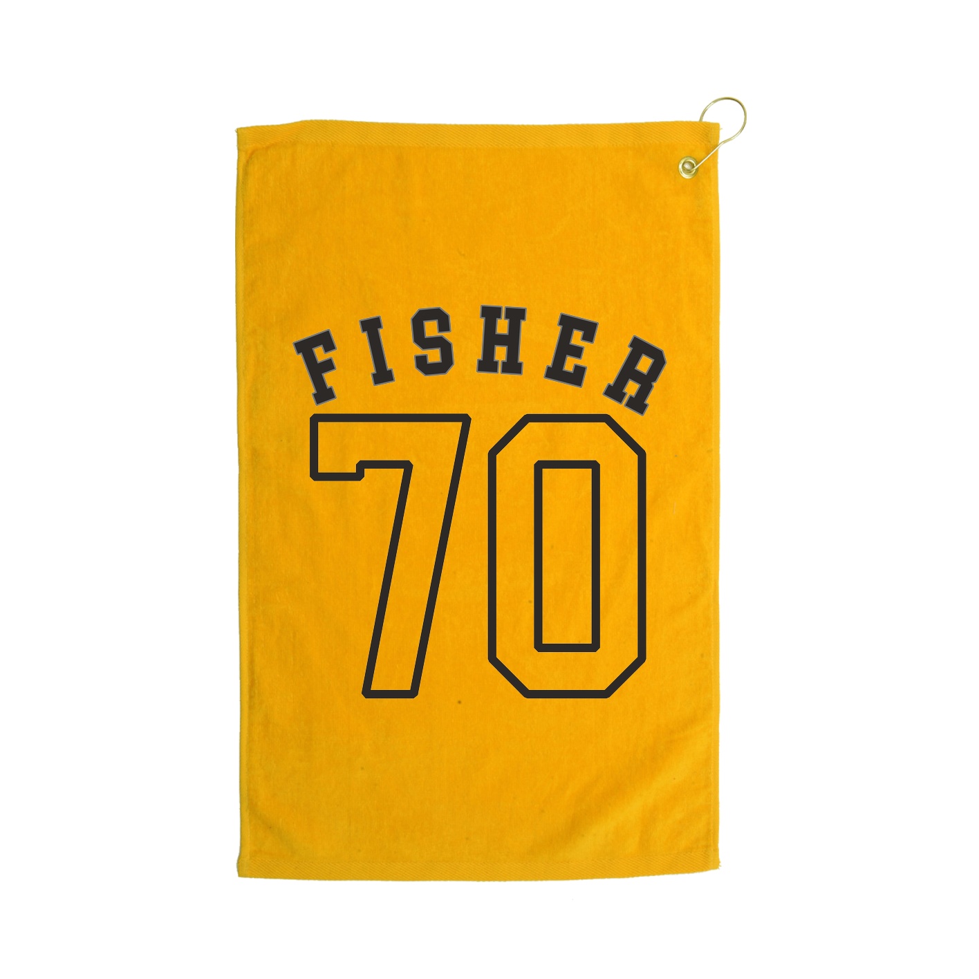 Golf Towel — Shirsey Arch in Gold