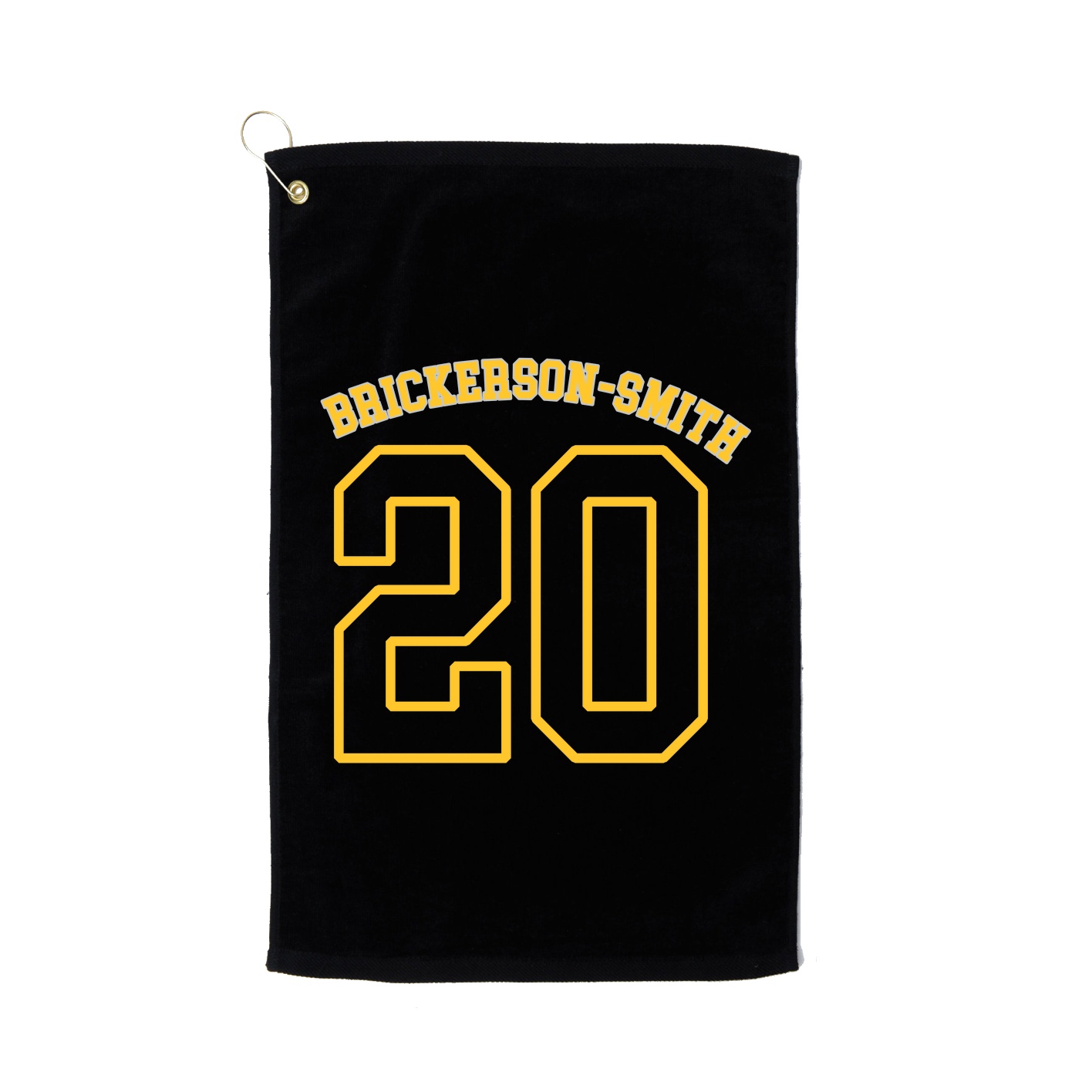 Golf Towel — Shirsey Arch in Black