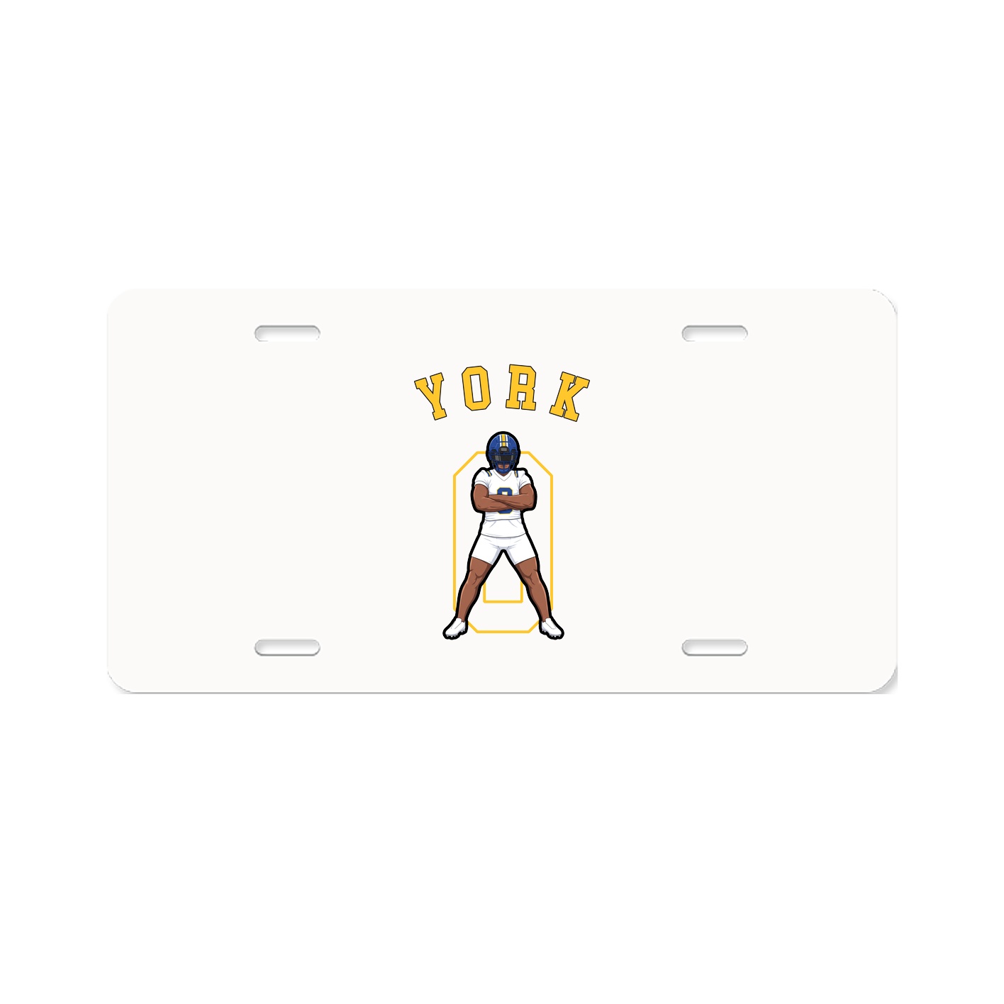 License Plate — Shirsey Arch in Classic