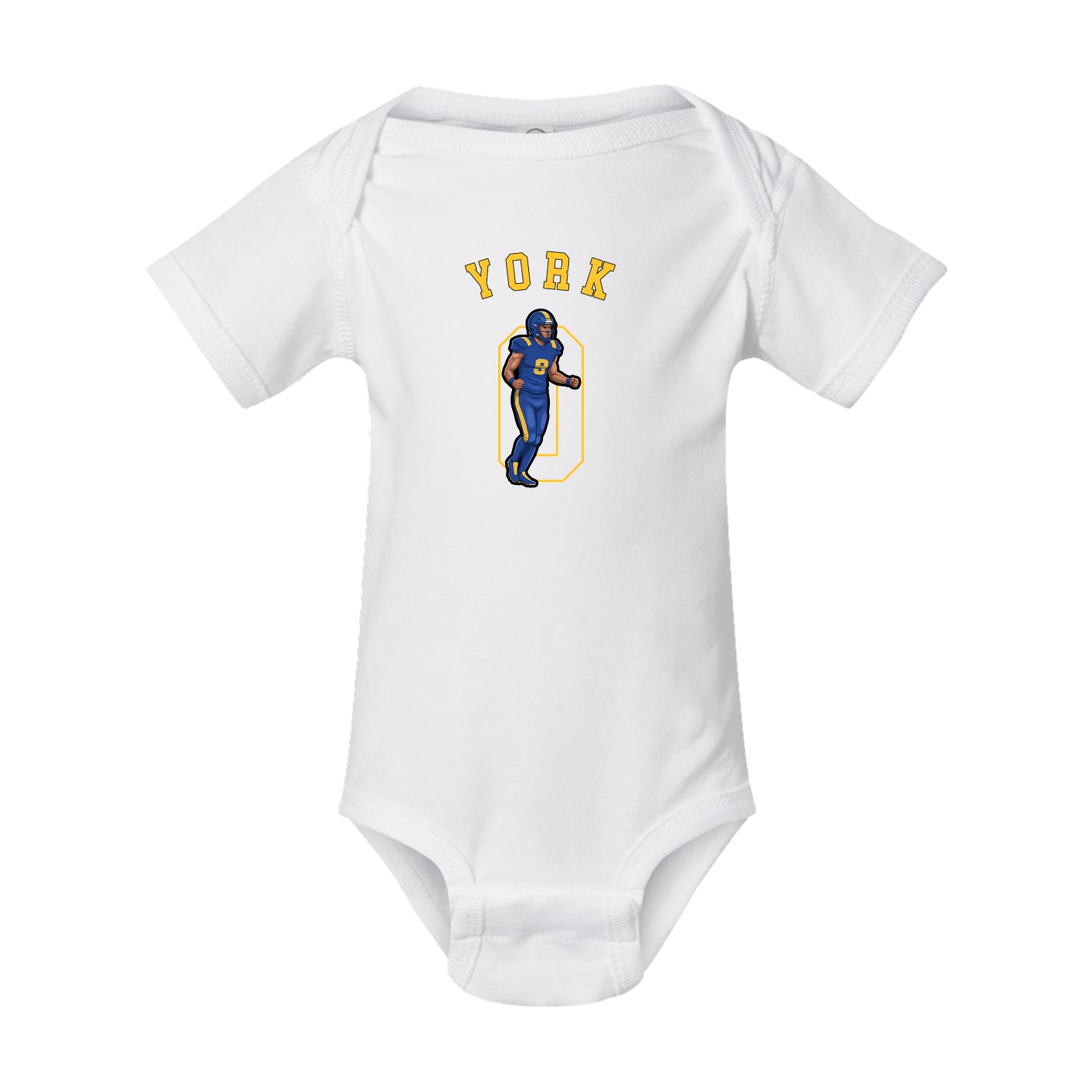 Baby Onesie — Shirsey Arch in White