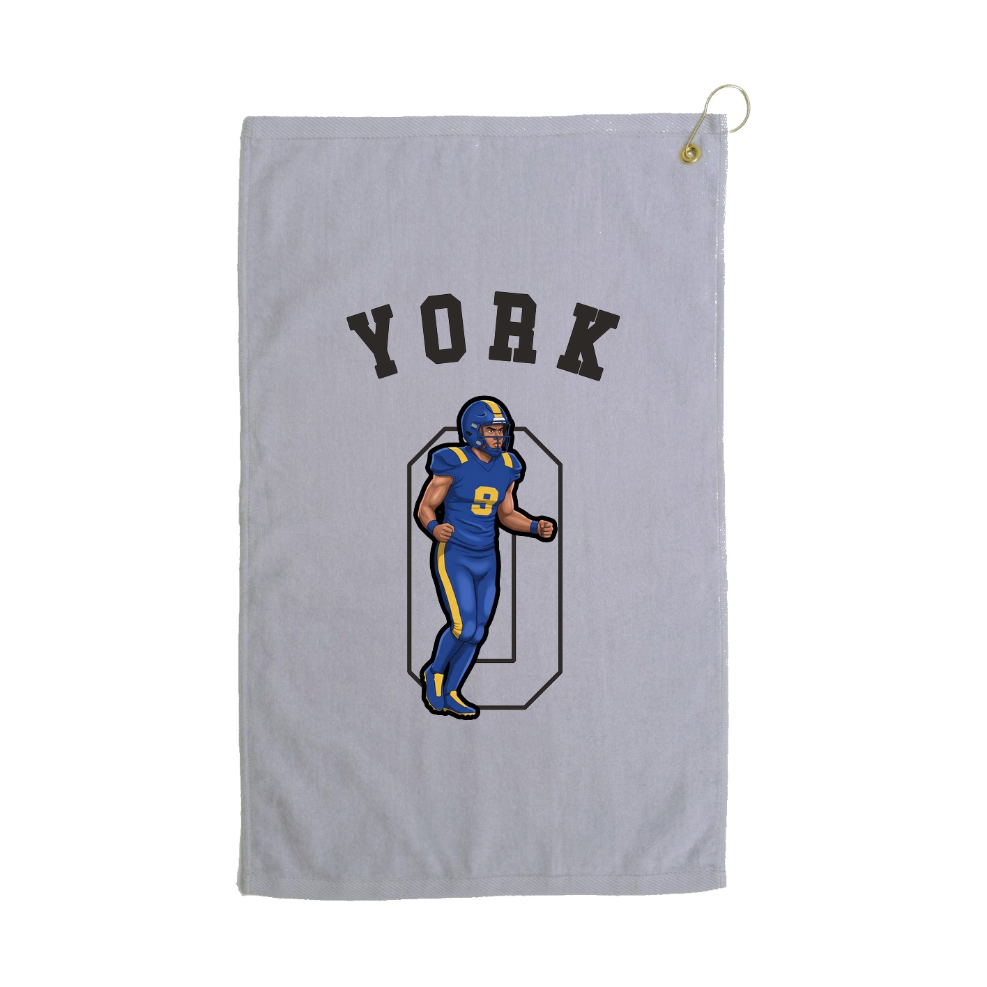 Golf Towel — Shirsey Arch in Grey