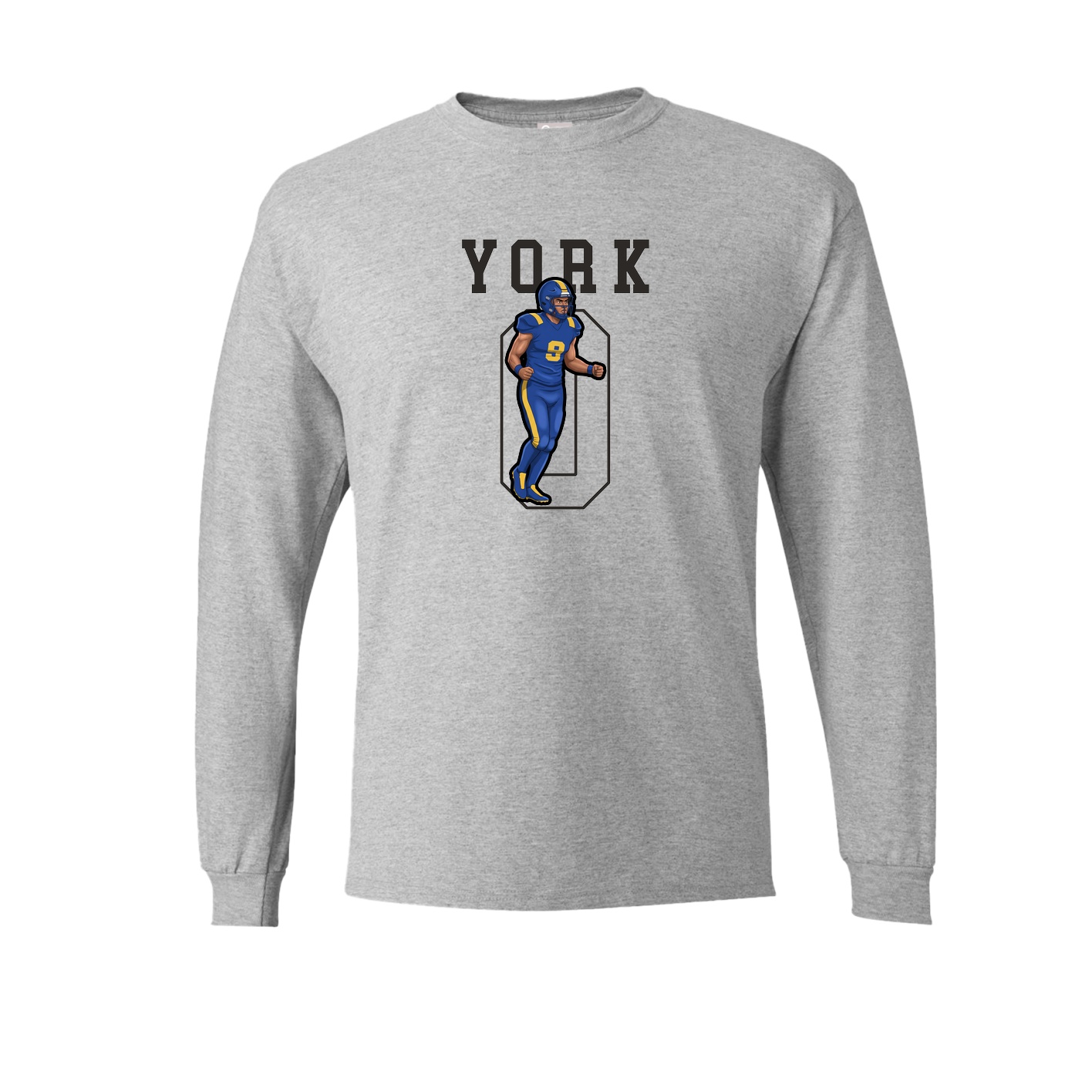 Long Sleeve Tee — Shirsey in Grey