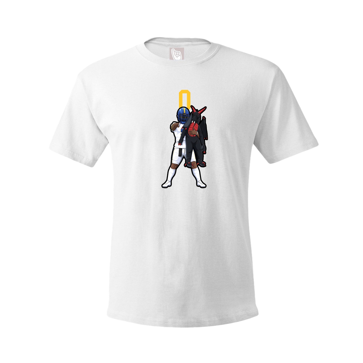 Tee — Number Top in White