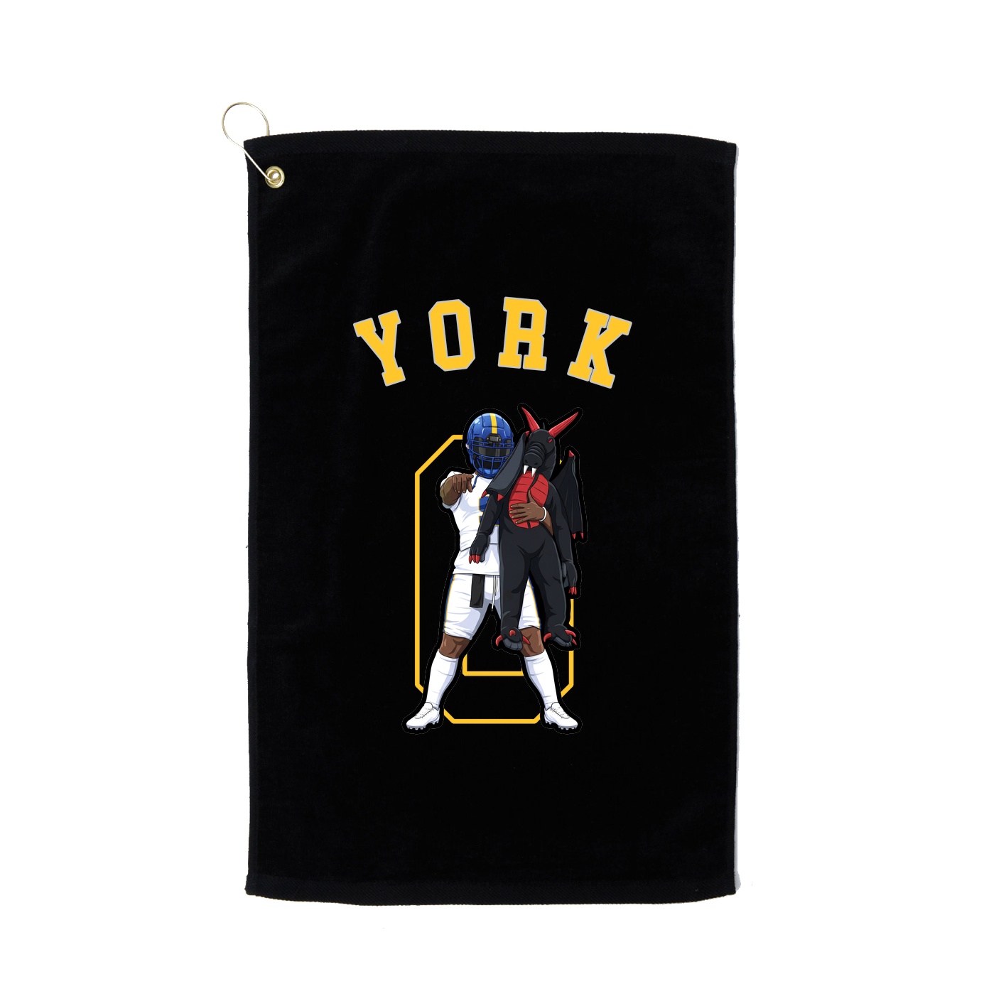 Golf Towel — Shirsey Arch in Black