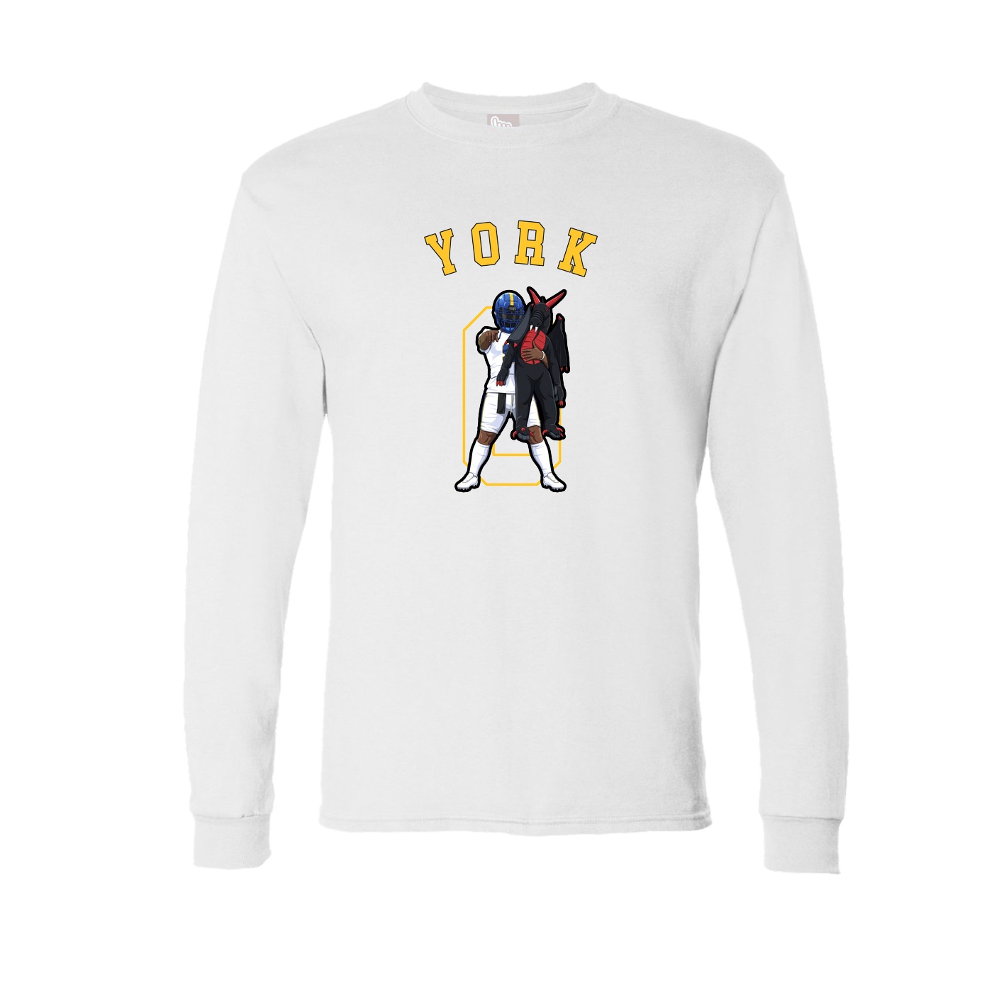 Long Sleeve Tee — Shirsey Arch in White