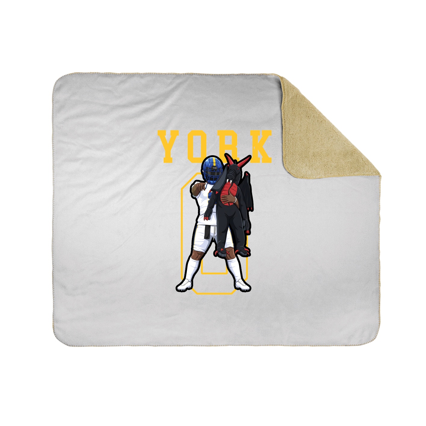 50x60 Sherpa Lined Throw Blanket
