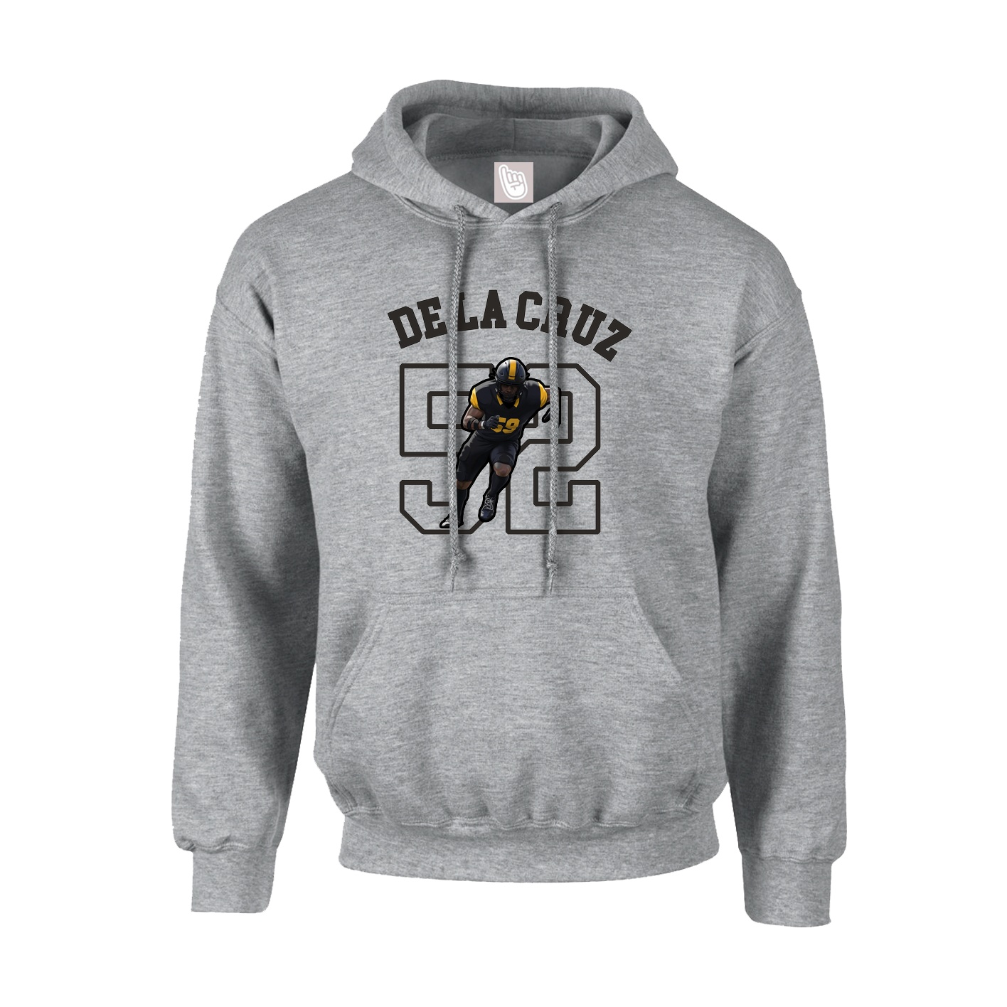 Youth Hoodie — Shirsey Arch in Grey