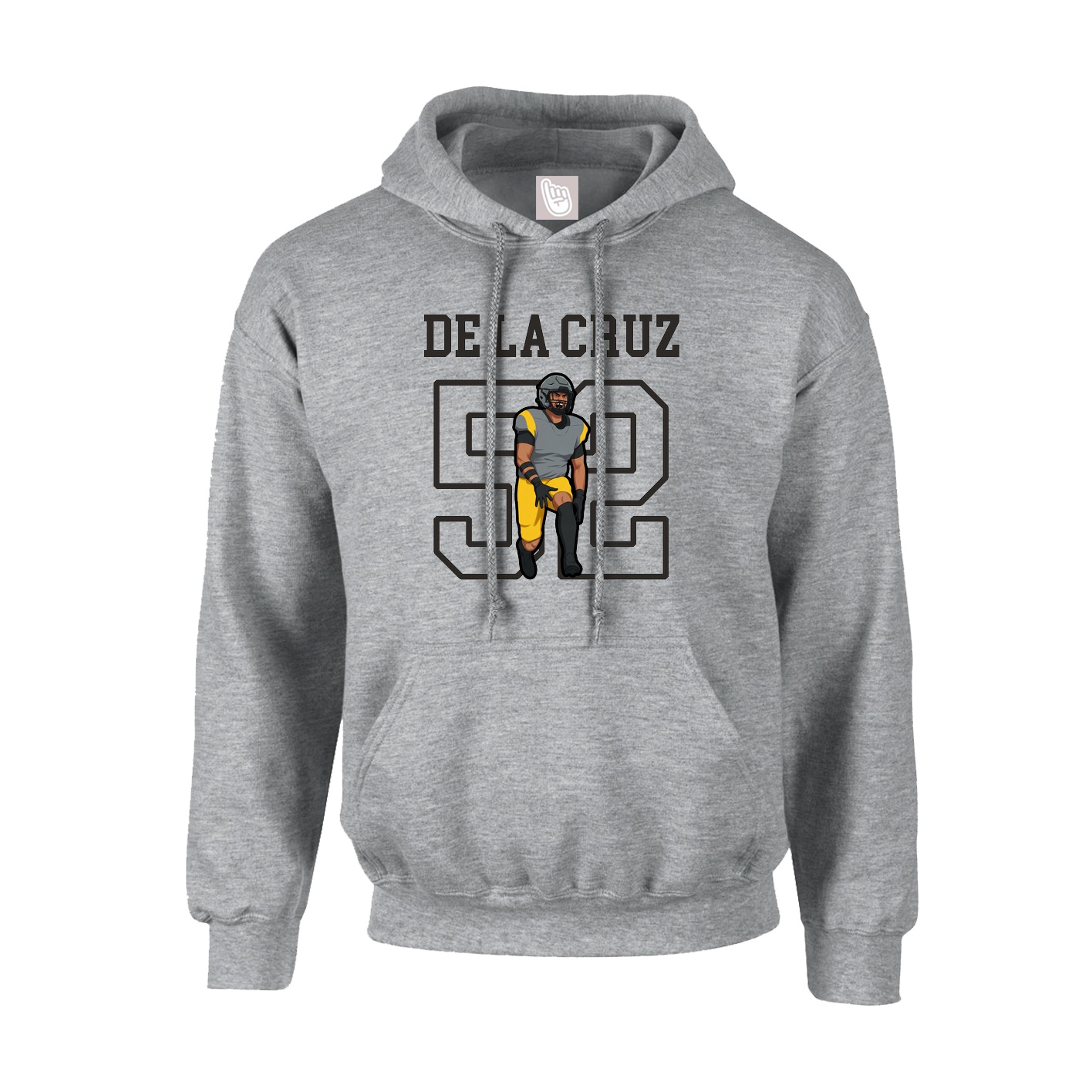Hoodie — Shirsey in Grey