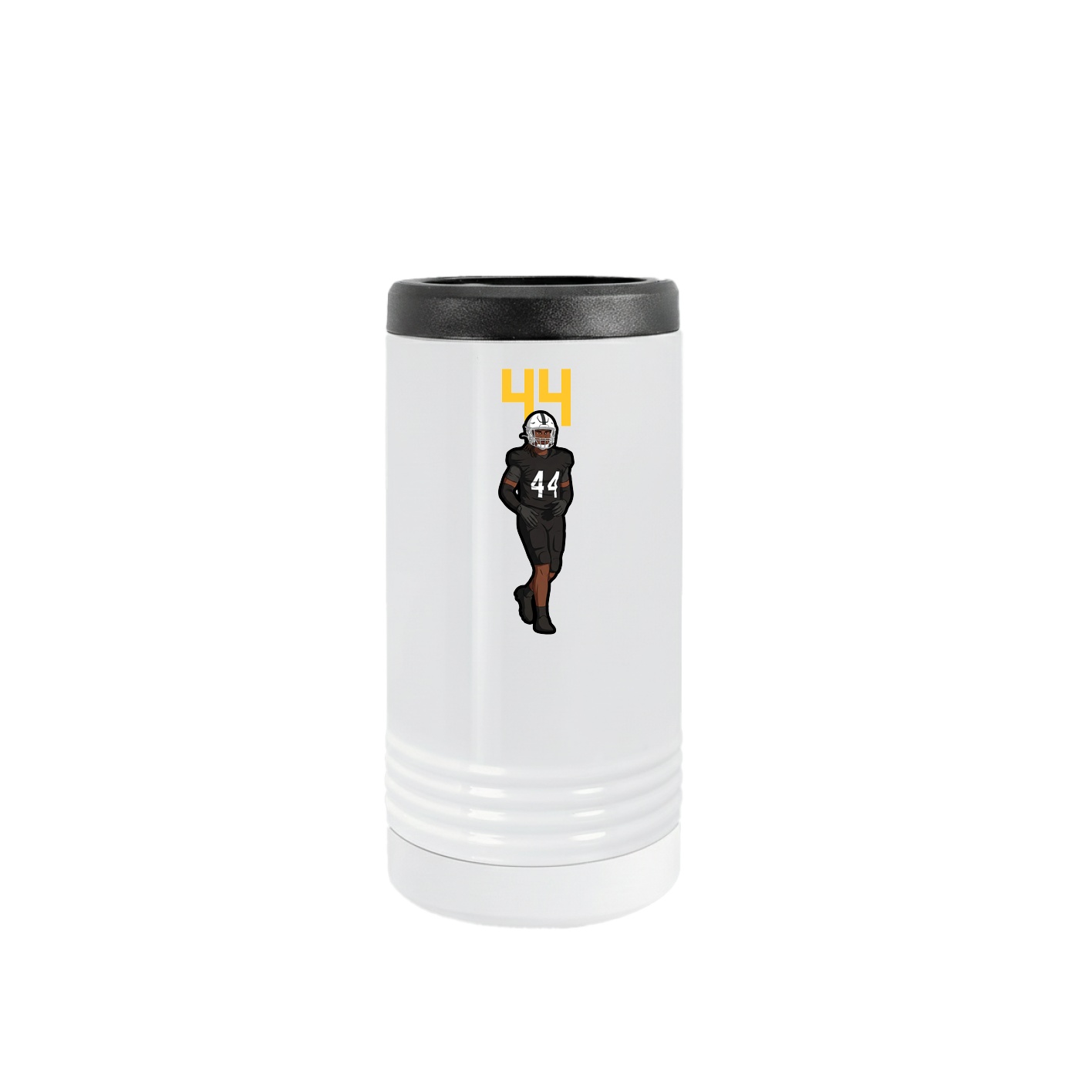 Slim Beverage Holder — Number Top in White