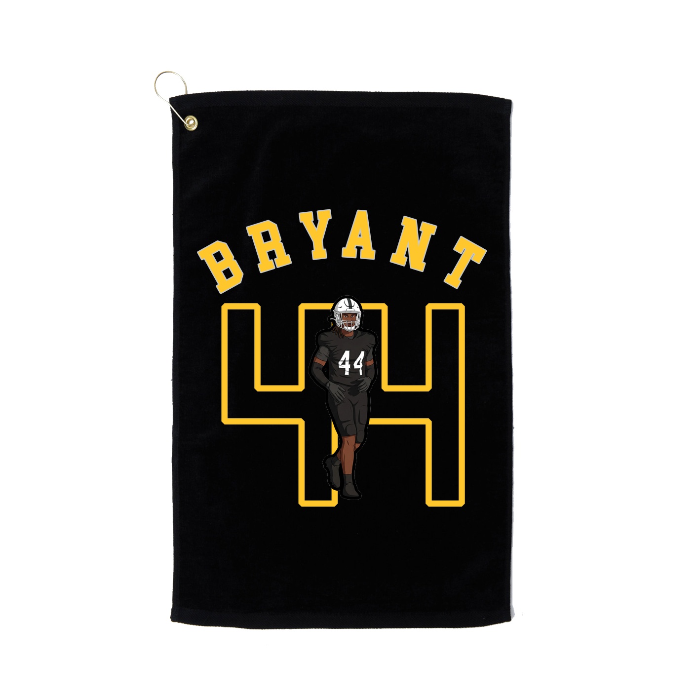 Golf Towel — Shirsey Arch in Black