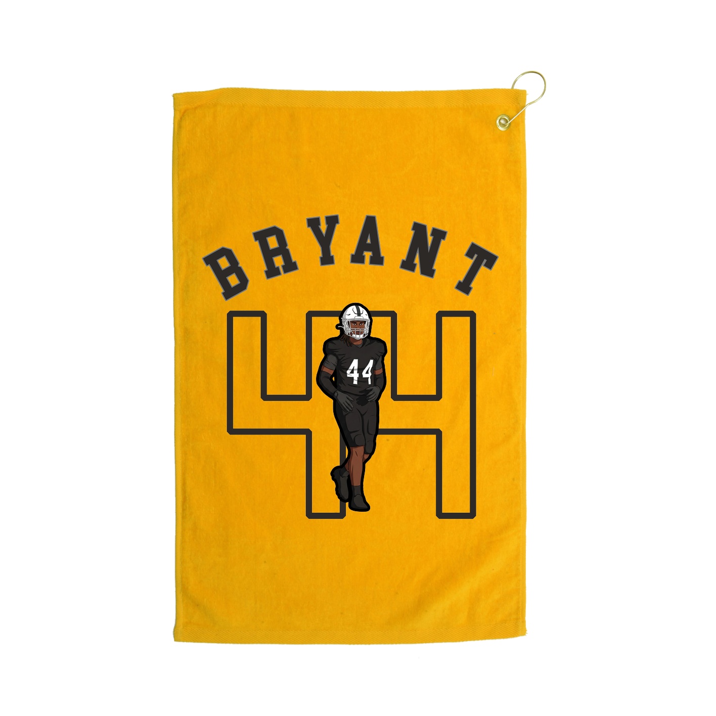 Golf Towel — Shirsey Arch in Gold