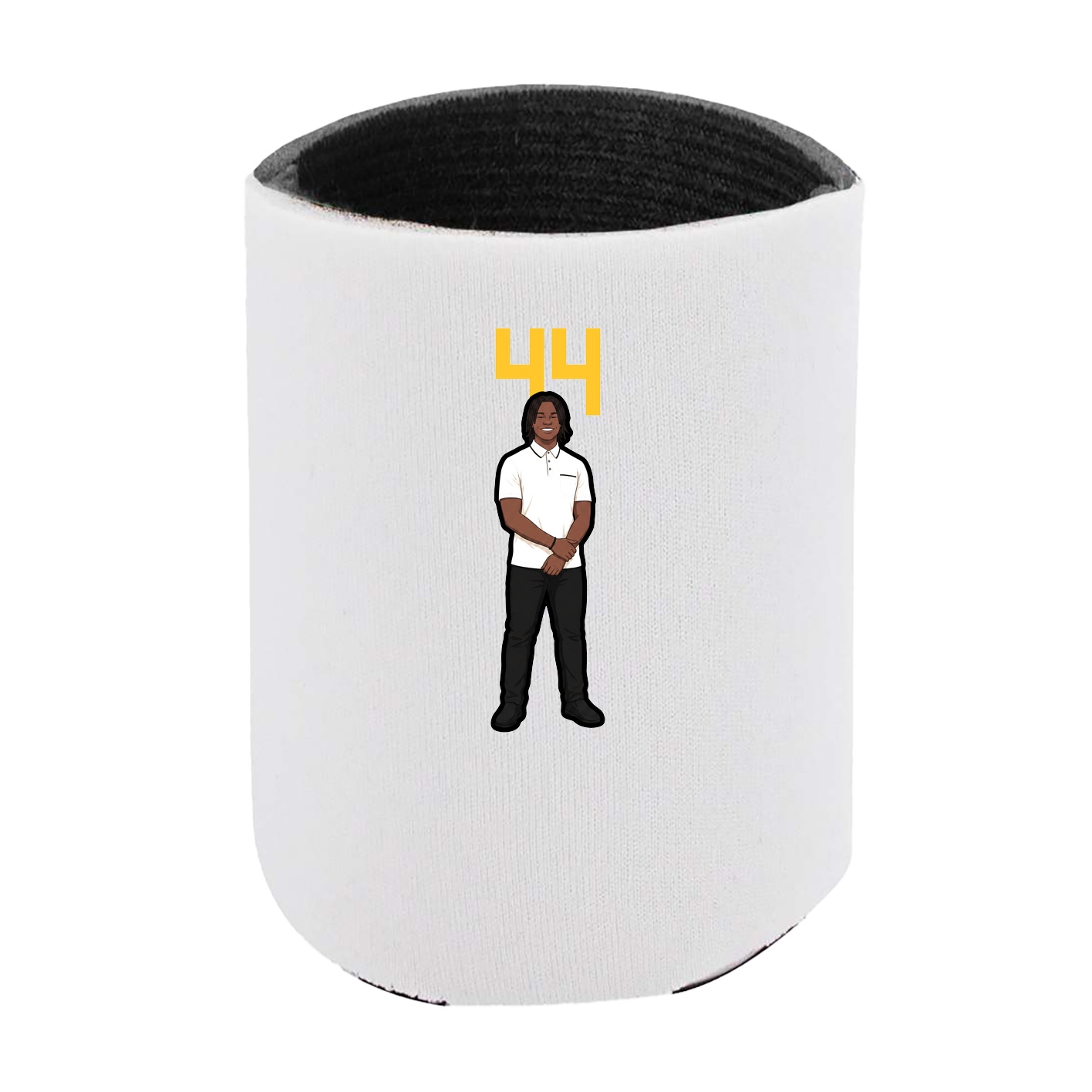 Can Holder — Number Top in White