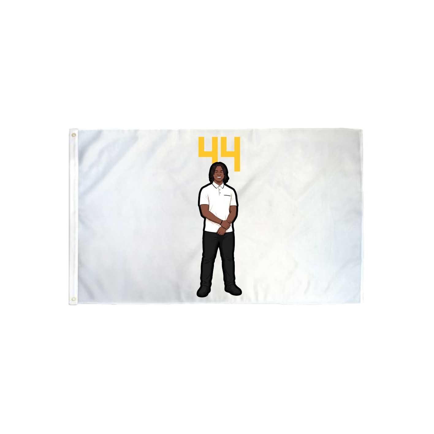 3x5 Flag — Number Top in Classic