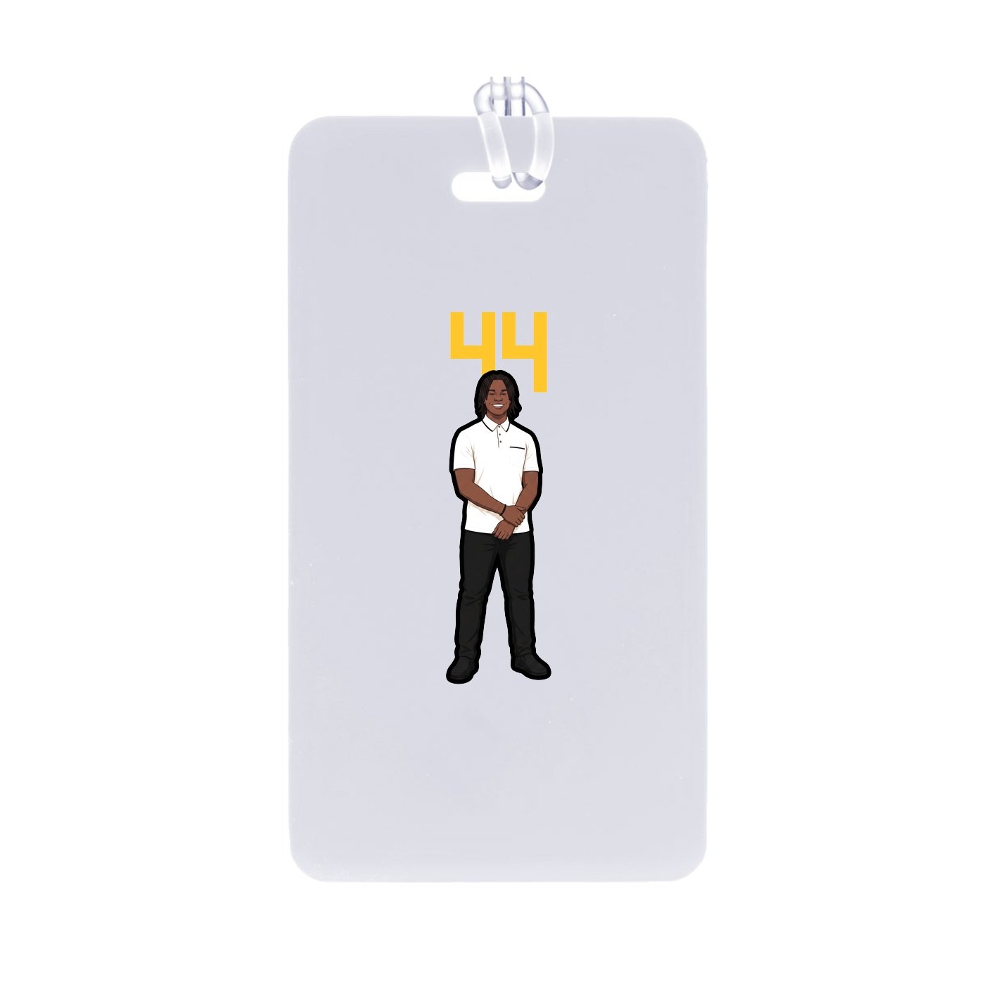 Bag Tag — Number Top in Classic