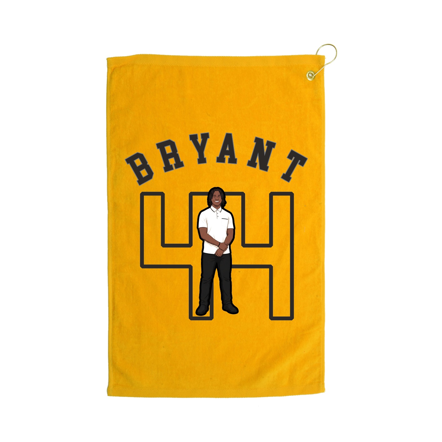 Golf Towel — Shirsey Arch in Gold