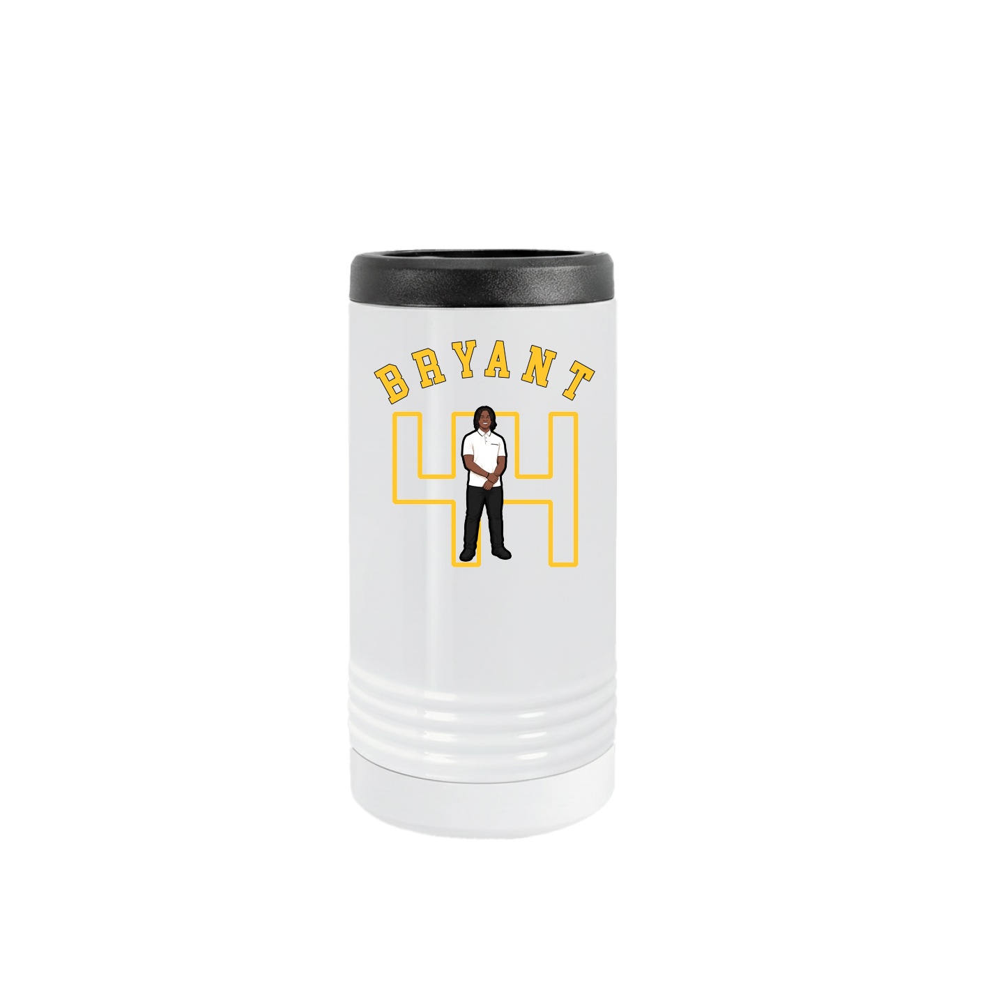 Slim Beverage Holder — Shirsey Arch in White