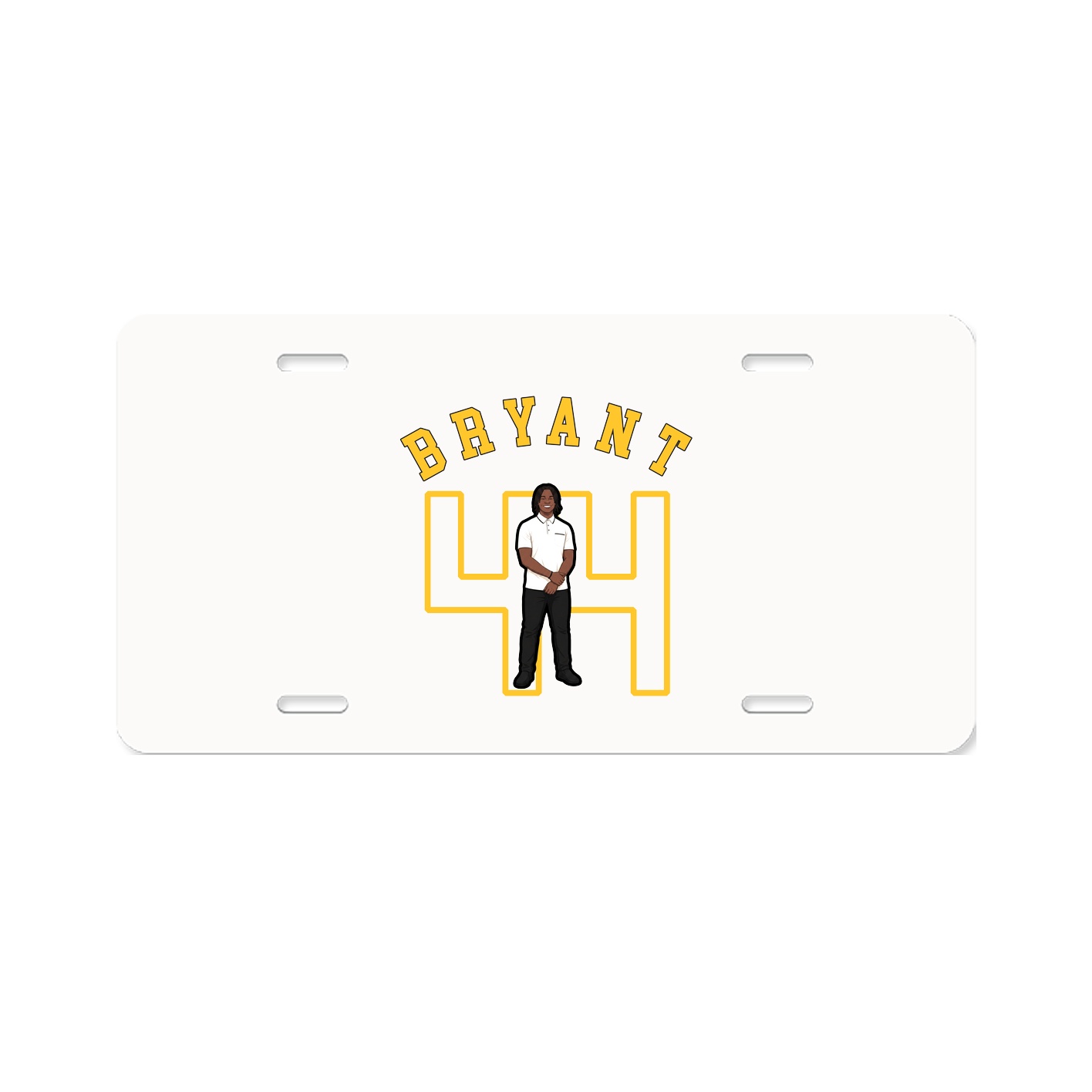 License Plate — Shirsey Arch in Classic