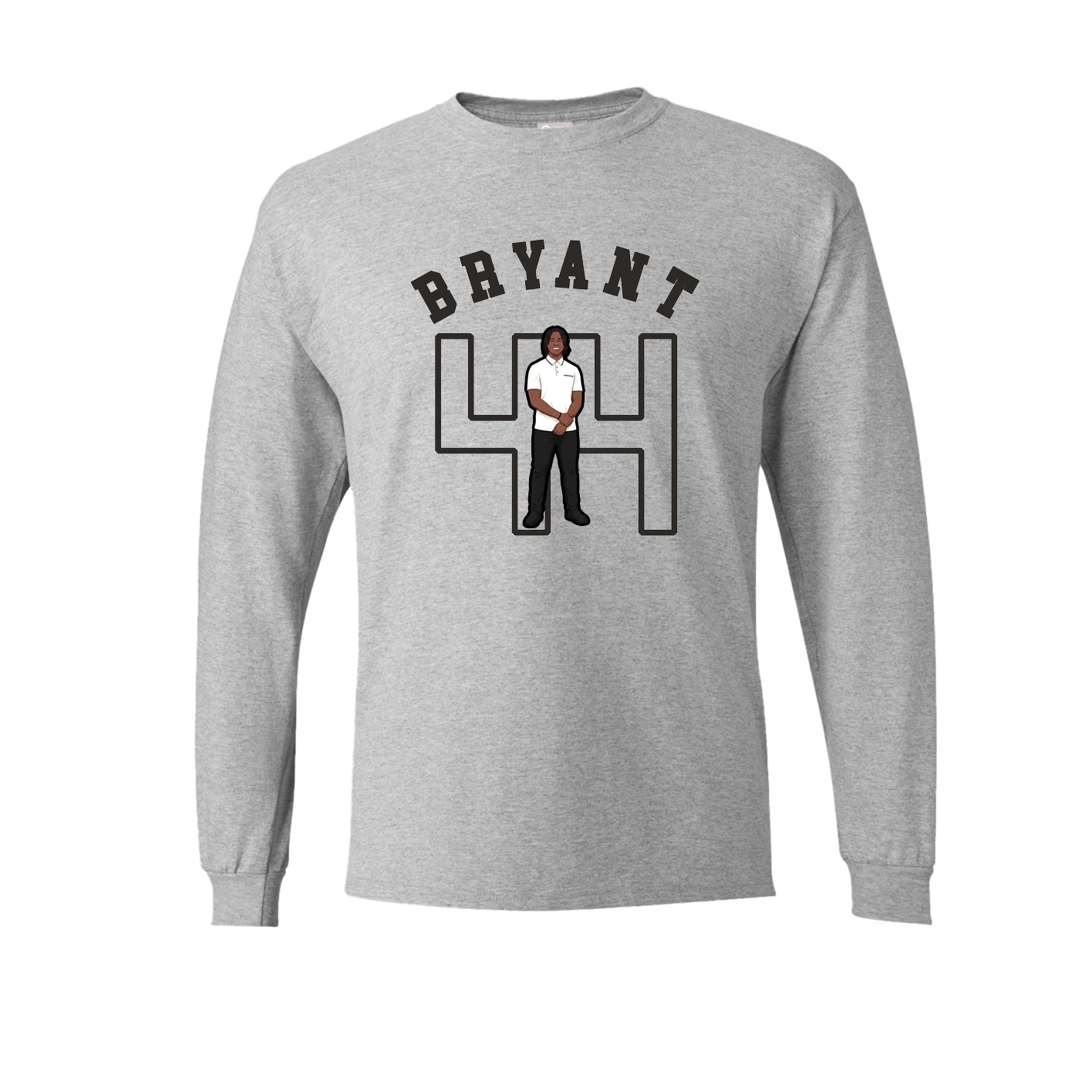 Long Sleeve Tee — Shirsey Arch in Grey