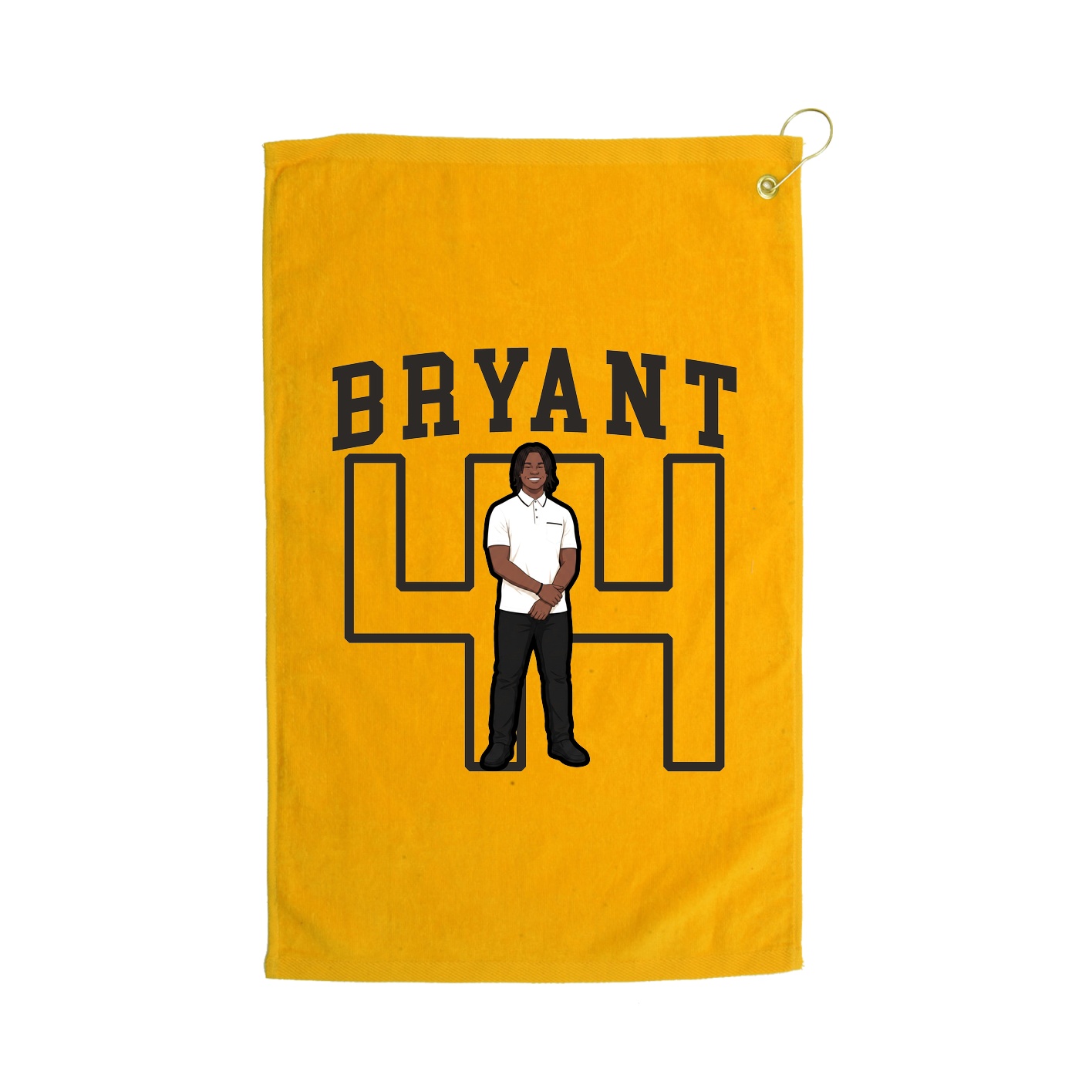 Golf Towel — Shirsey in Gold