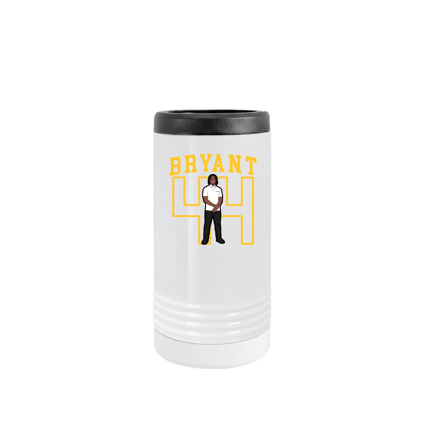 Slim Beverage Holder — Shirsey in White