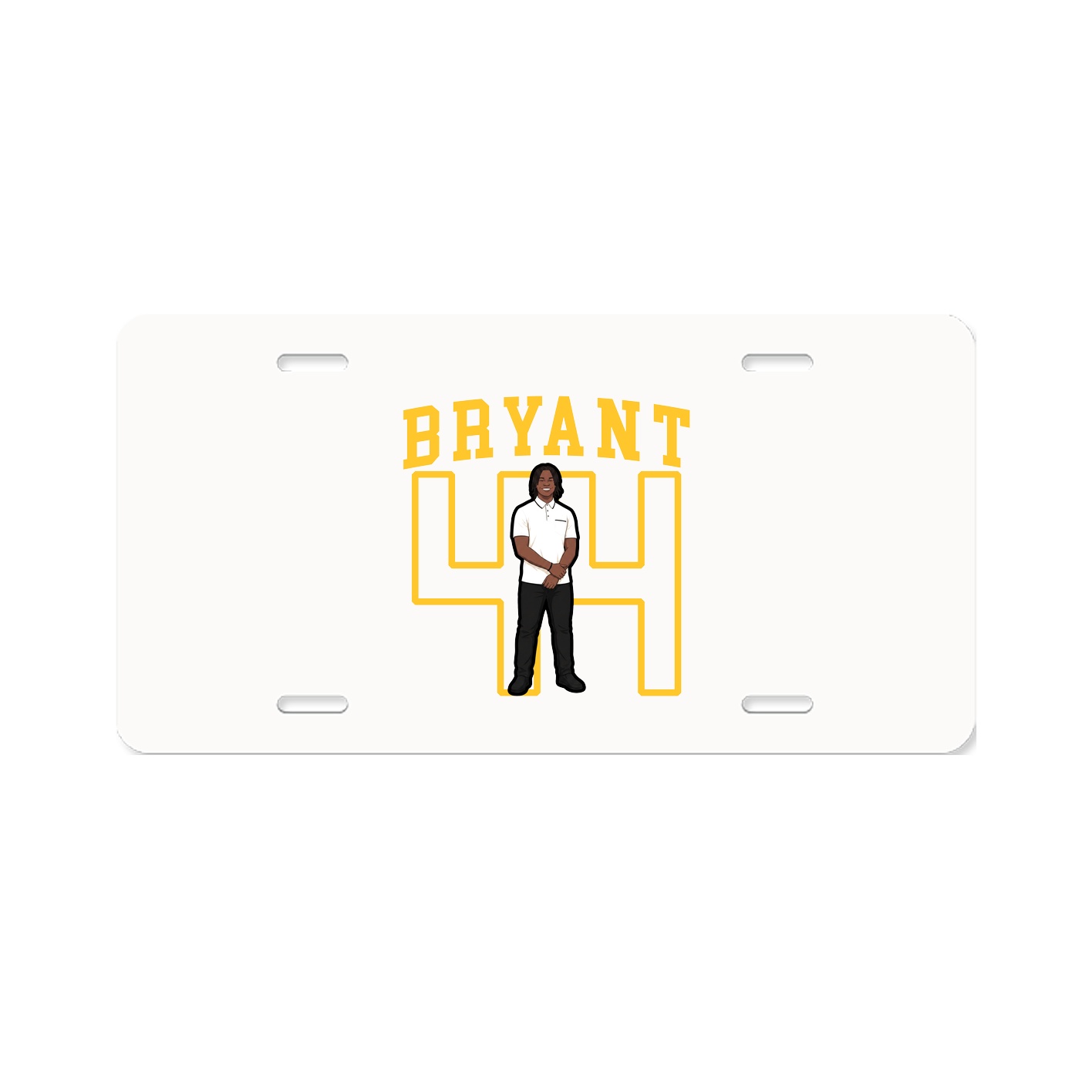 Aluminum License Plate