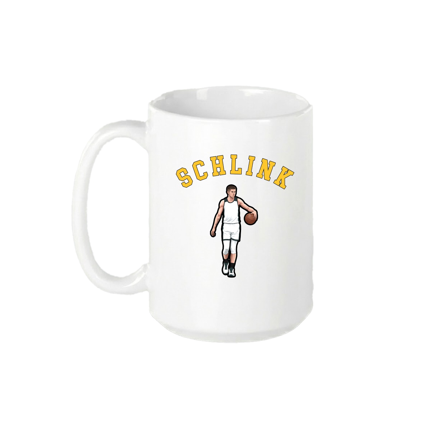 15oz Coffee Mug — Shirsey Arch in White