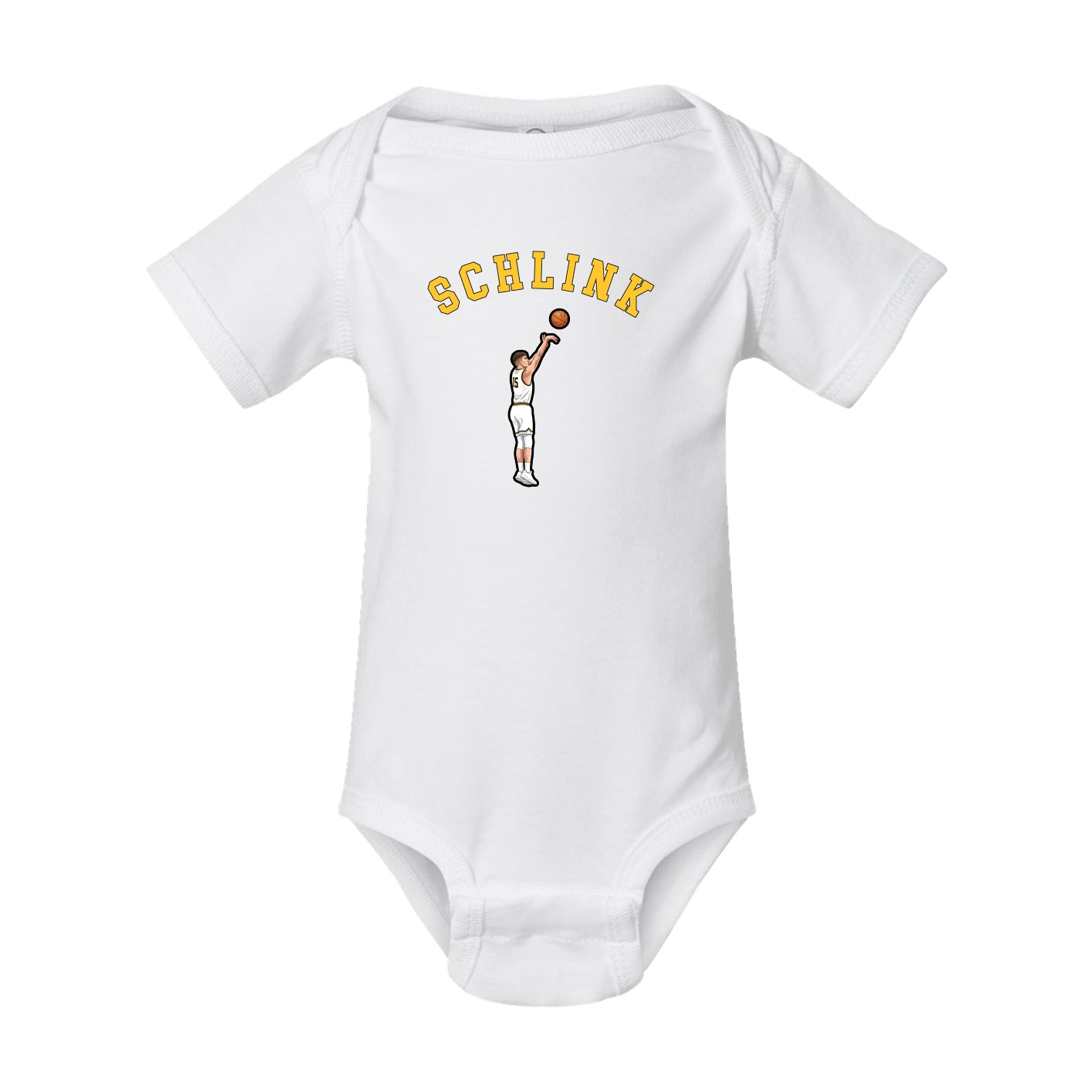Baby Onesie — Shirsey Arch in White